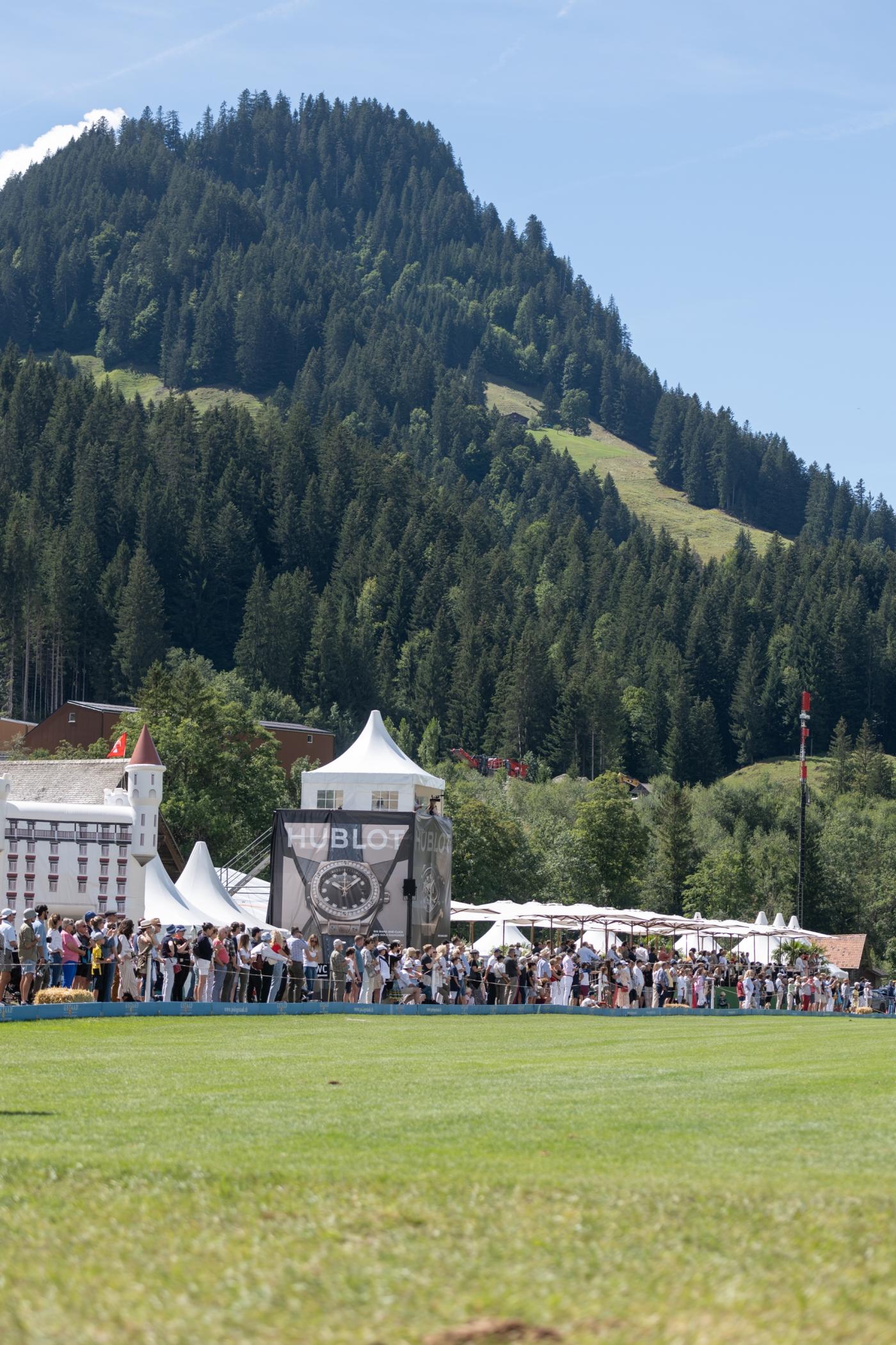 Hublot Polo Gstaad 2022 live action portrait
