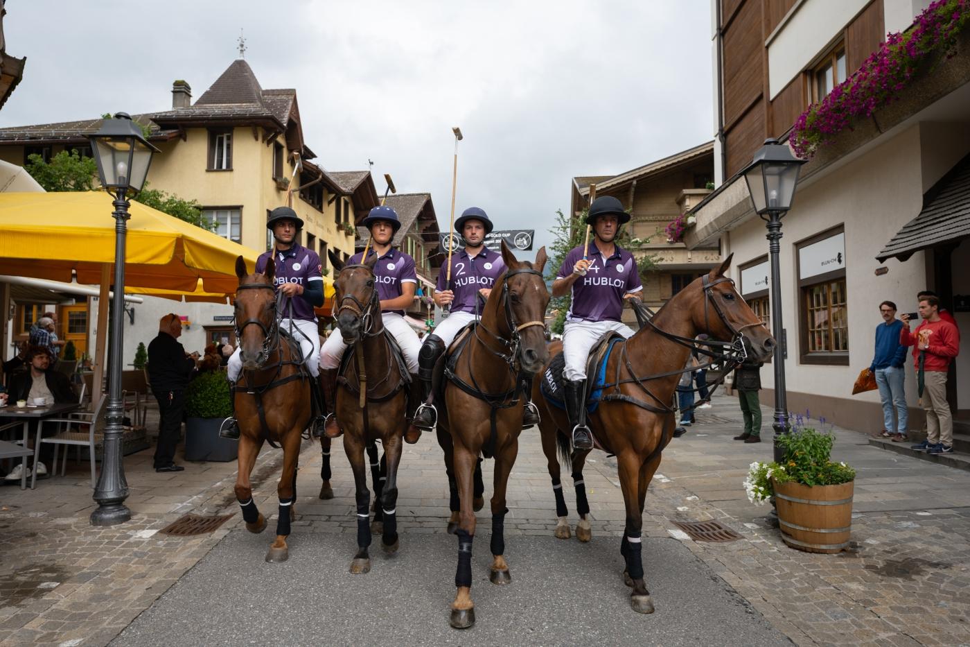 Hublot Polo parade in Gstaad