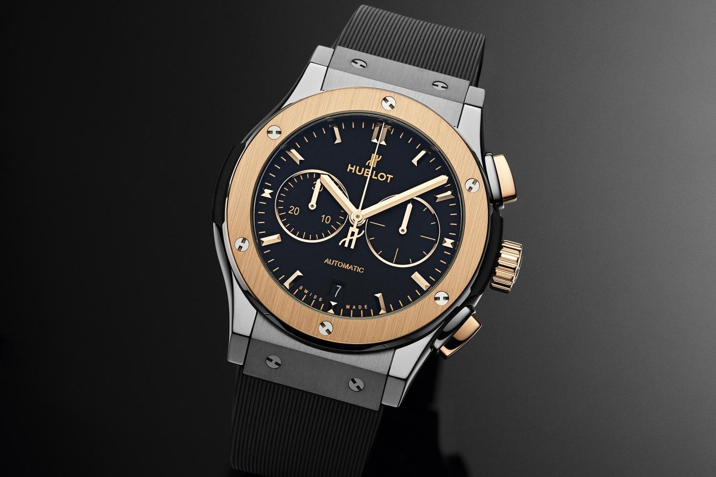 Classic Fusion Chronograph Titanium King Gold 42 mm