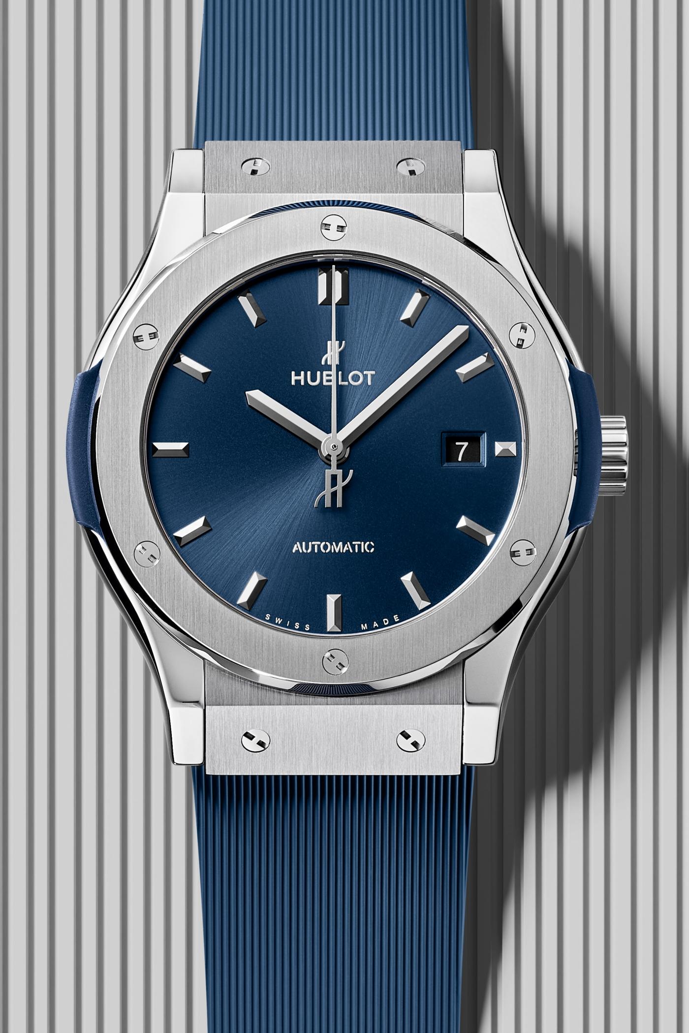 Classic Fusion Titanium Blue 42 mm