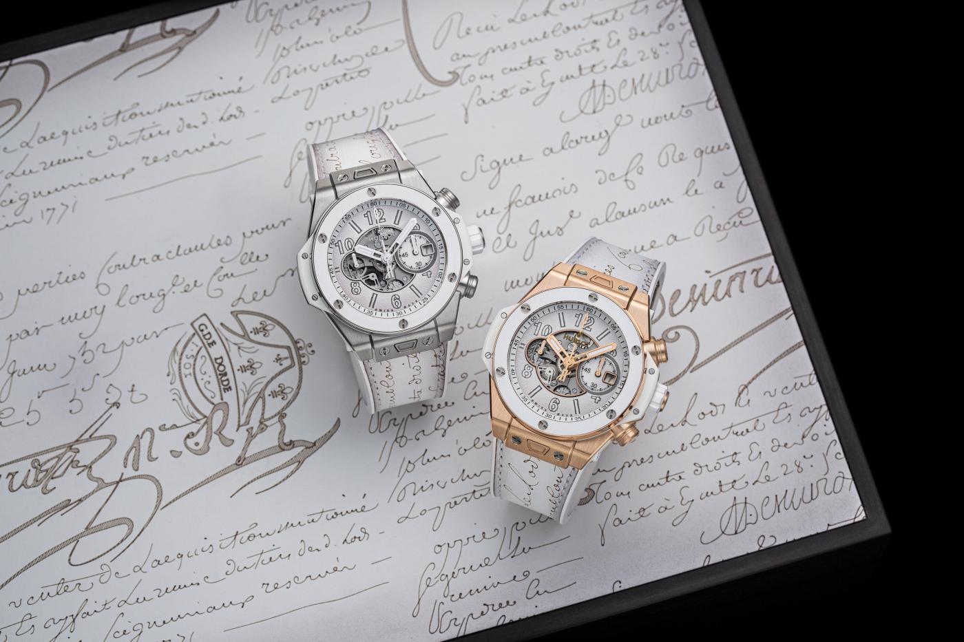 BIG BANG UNICO BERLUTI WHITE GREY 