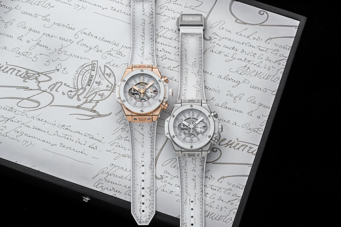 BIG BANG UNICO BERLUTI WHITE GREY 