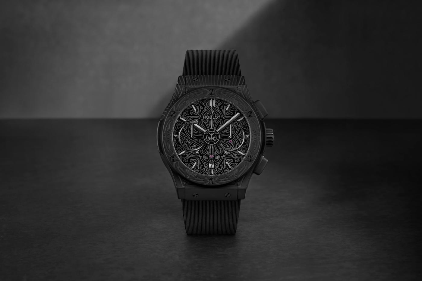 Classic Fusion Aerofusion Chronograph All Black Shepard Fairey