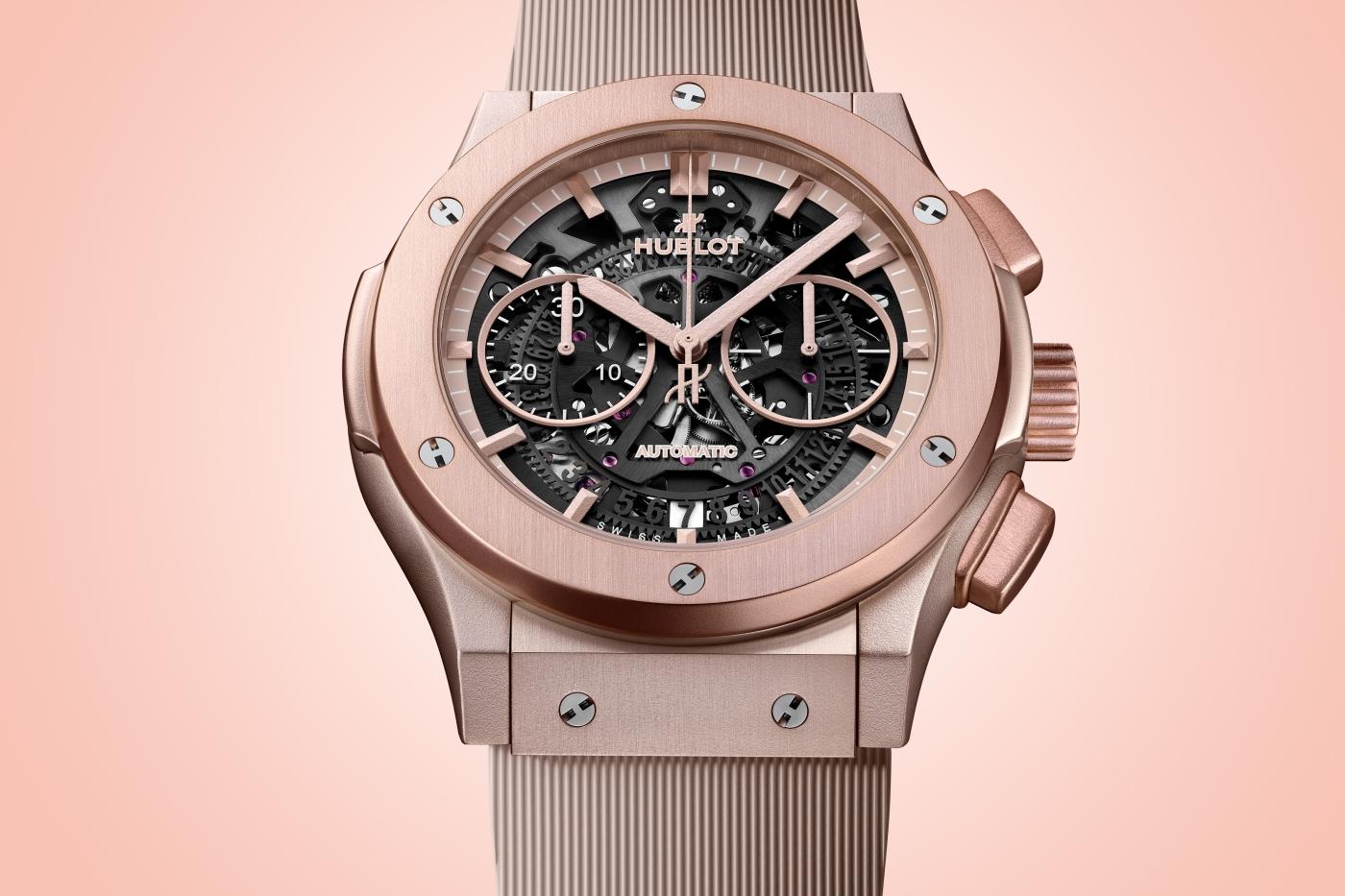 Classic Fusion Aerofusion Chronograph Aluminium Pink 45 mm