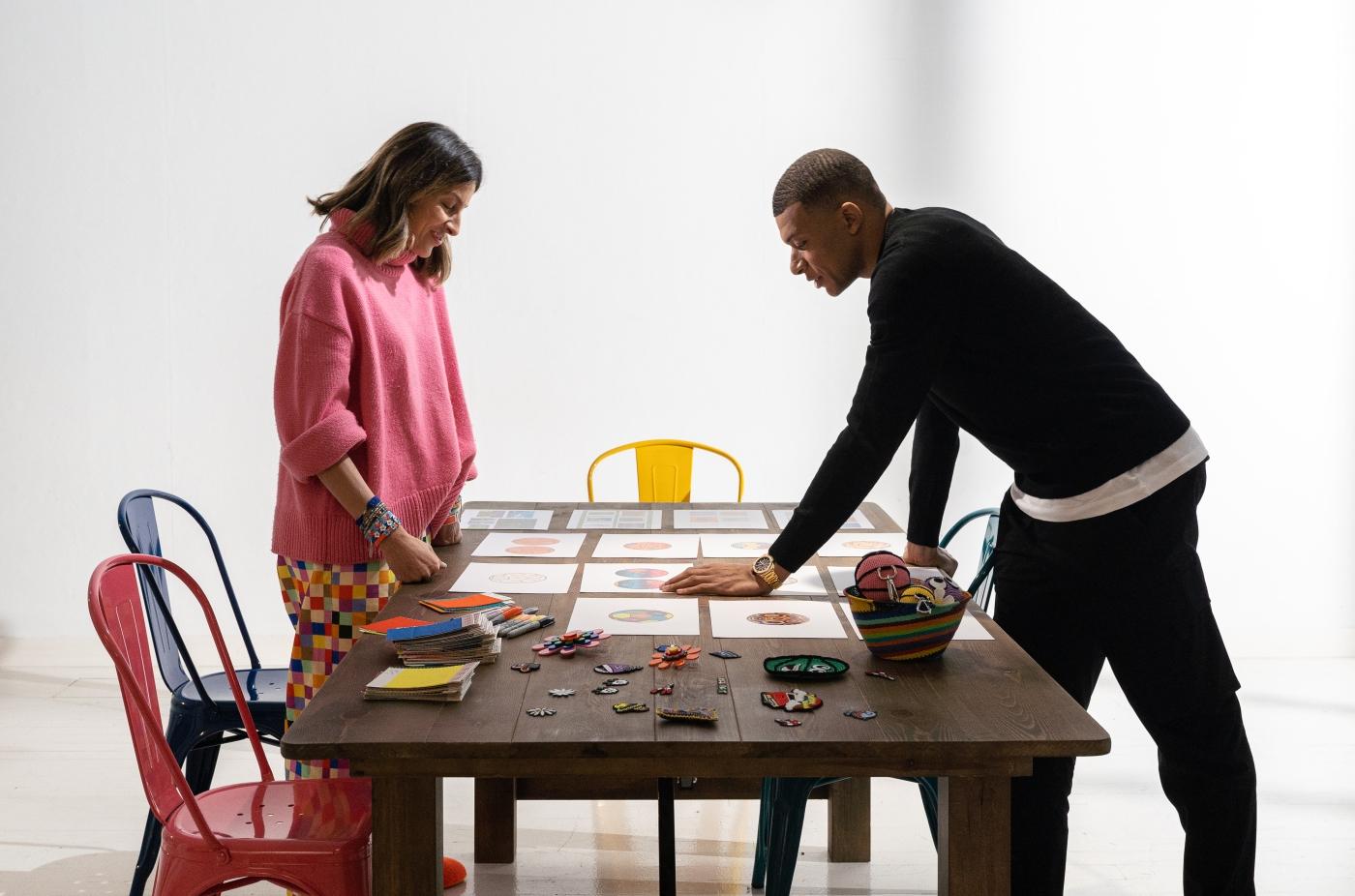 Mira Mikati & Kylian Mbappé