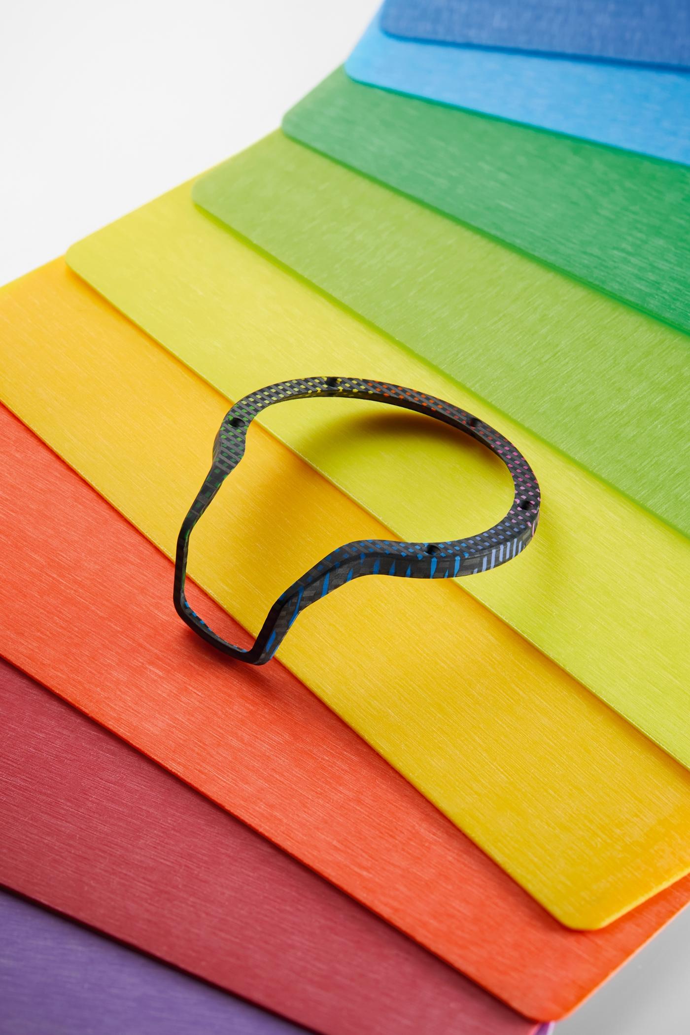 MP-09 Tourbillon Bi-Axis Rainbow 3D Carbon 49 mm