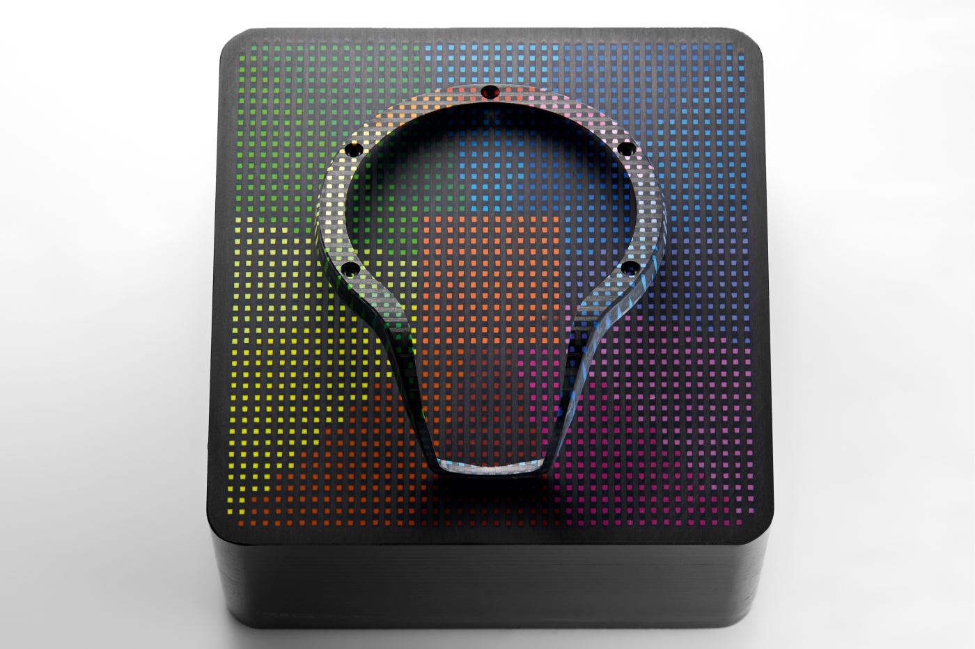 MP-09 Tourbillon Bi-Axis Rainbow 3D Carbon 49 mm