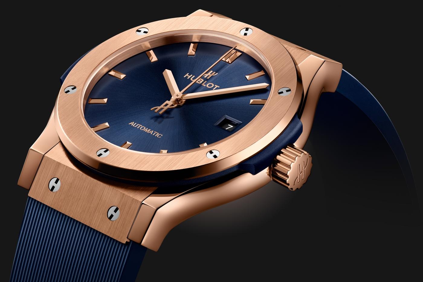 Classic Fusion King Gold Blue 42 mm