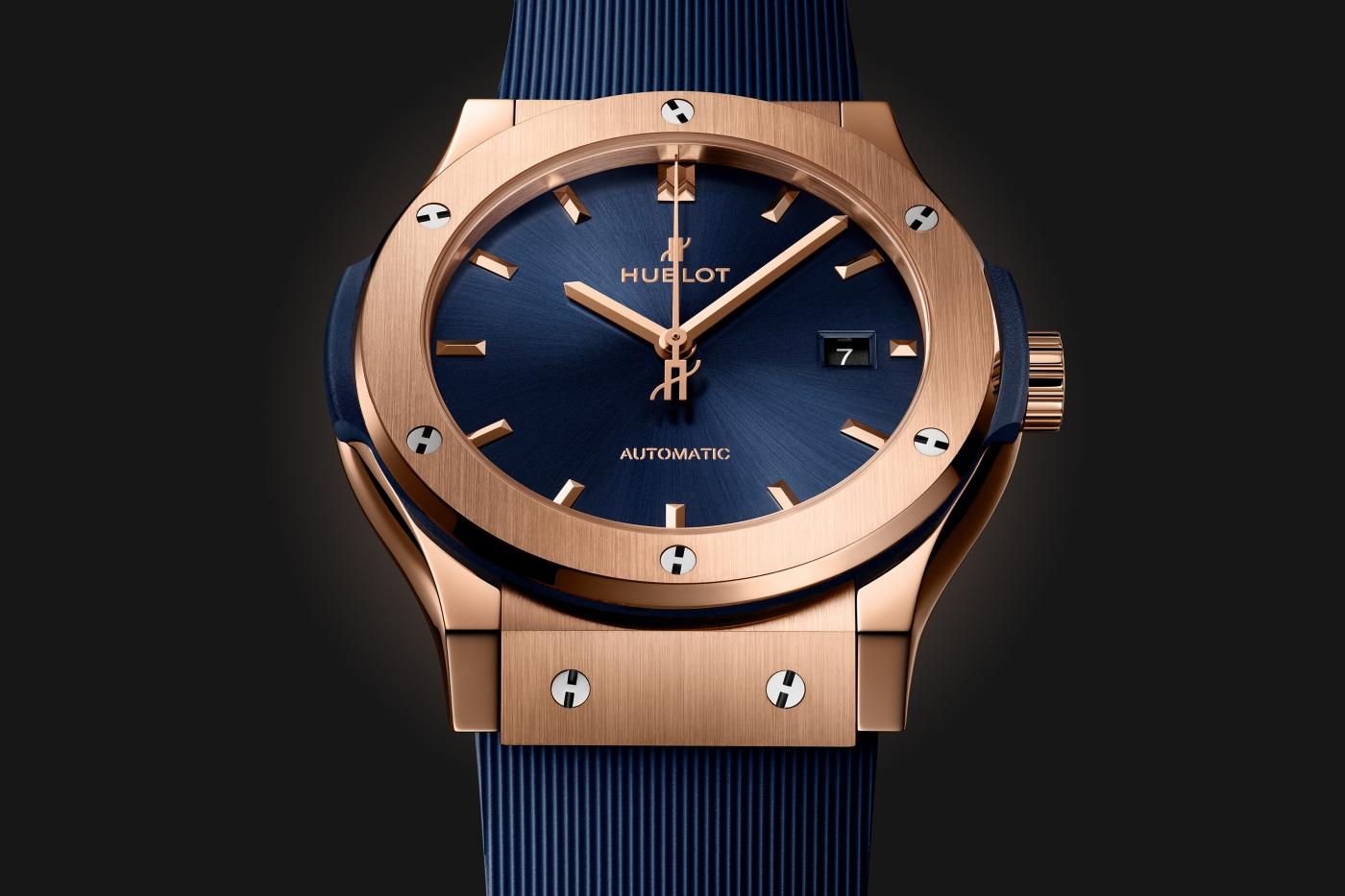 Classic Fusion King Gold Blue 42 mm