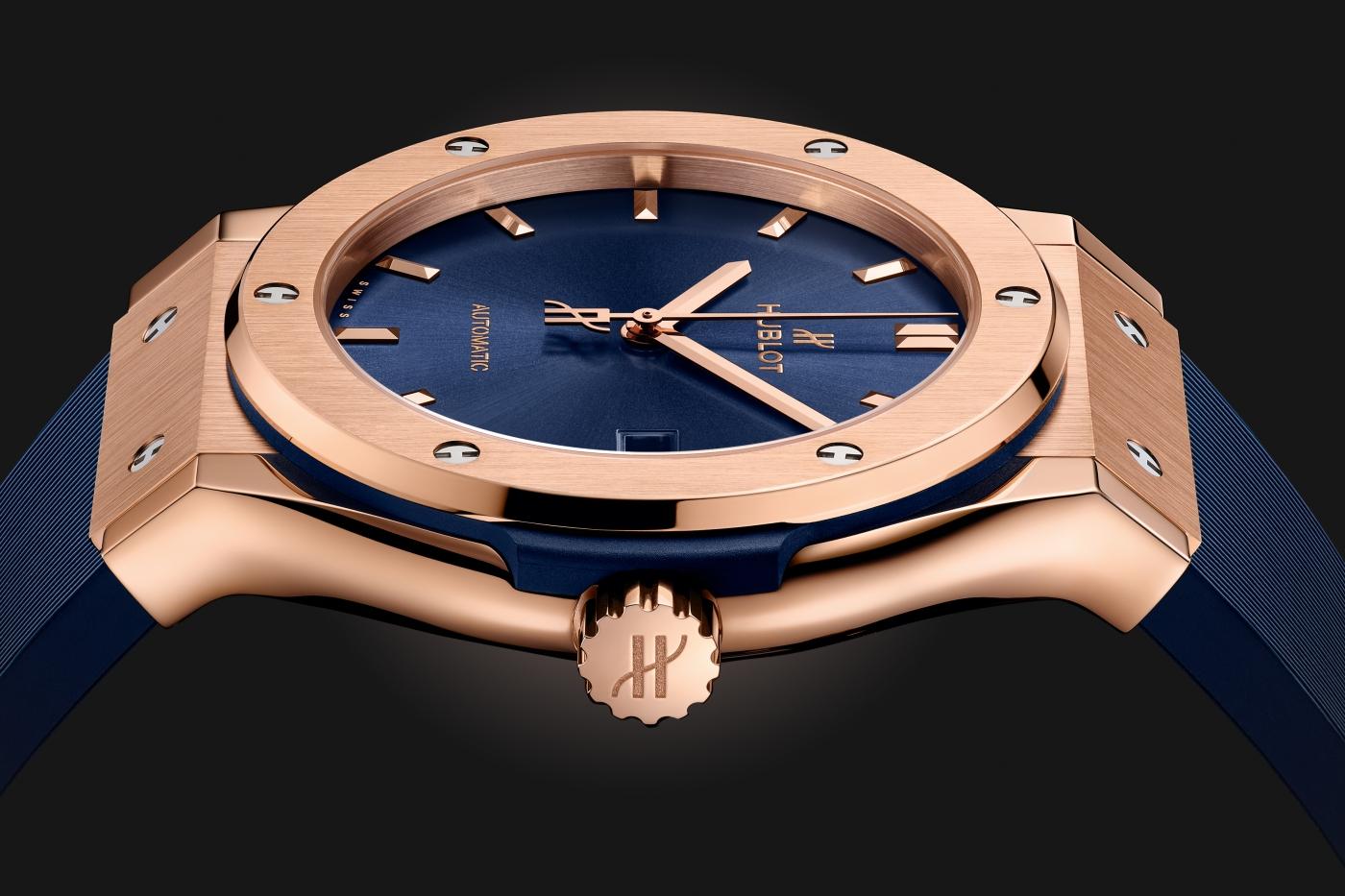 Classic Fusion King Gold Blue 42 mm