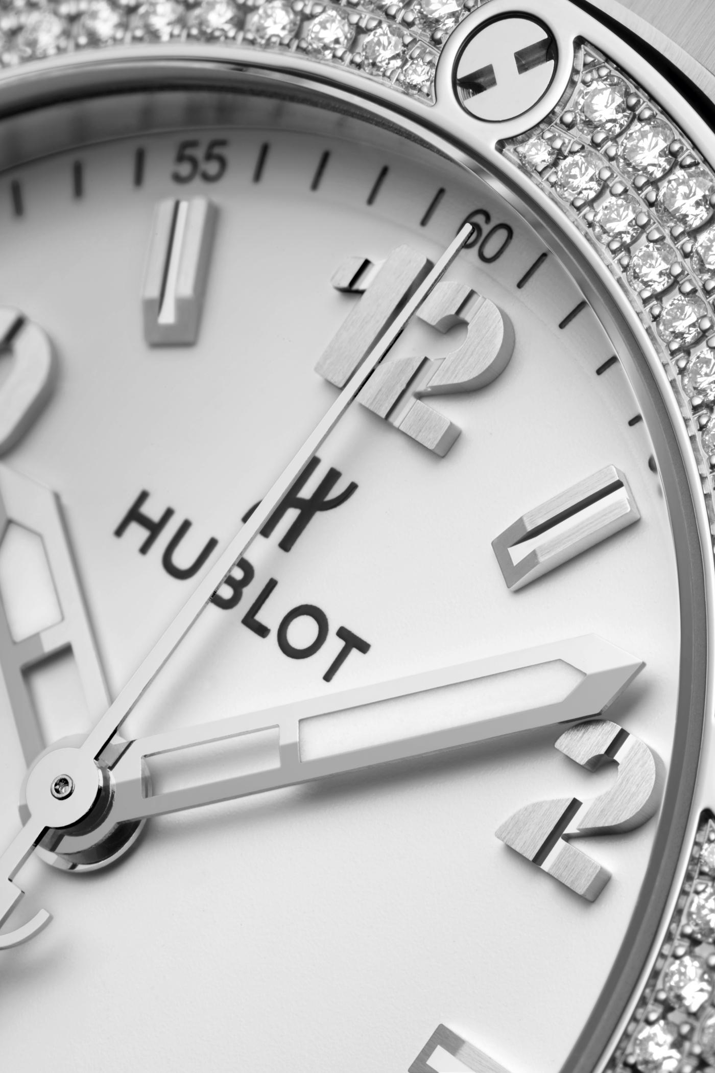 Big Bang Steel White Diamonds 38 mm