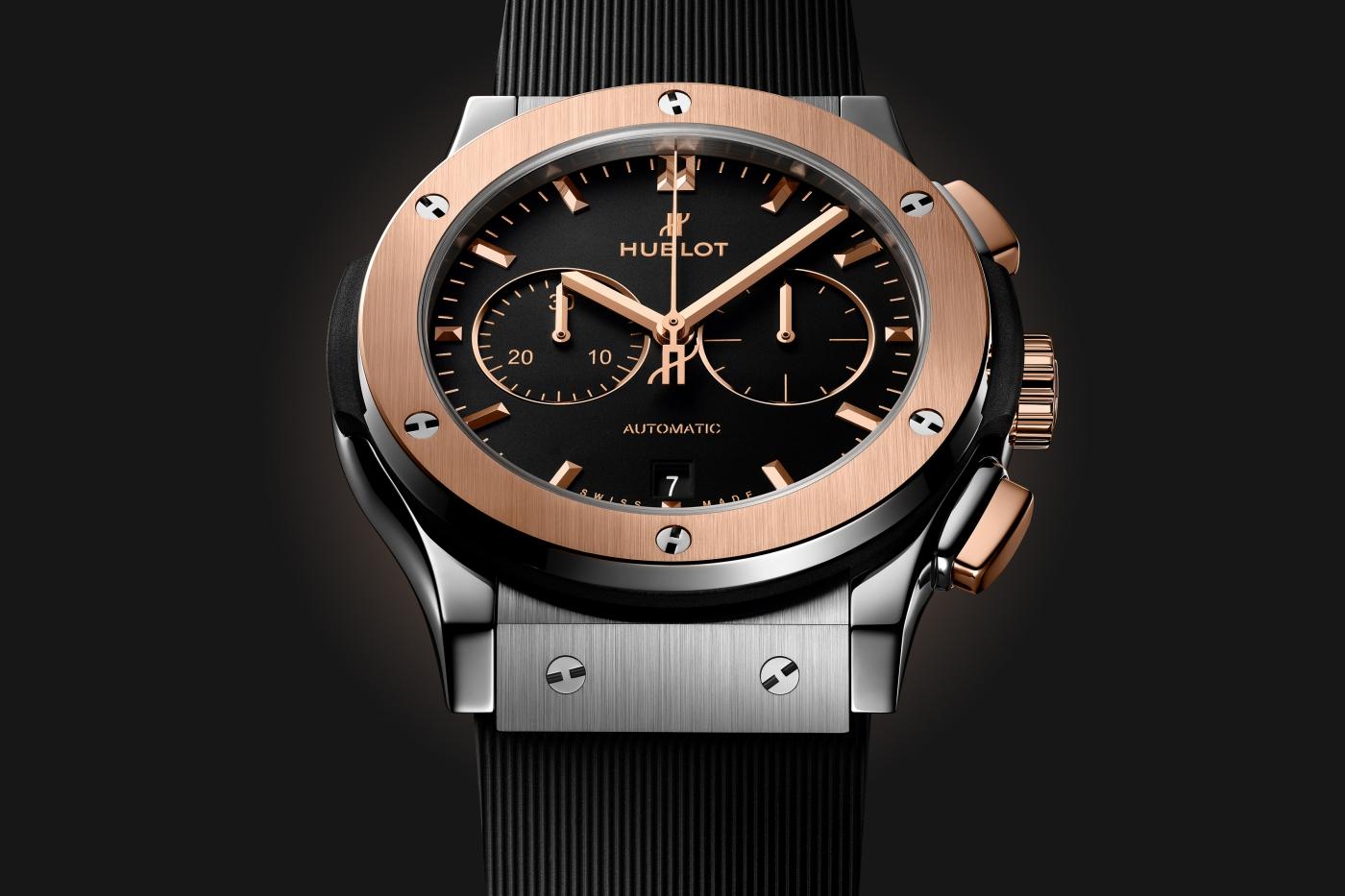 Classic Fusion Chronograph Titanium King Gold 42 mm