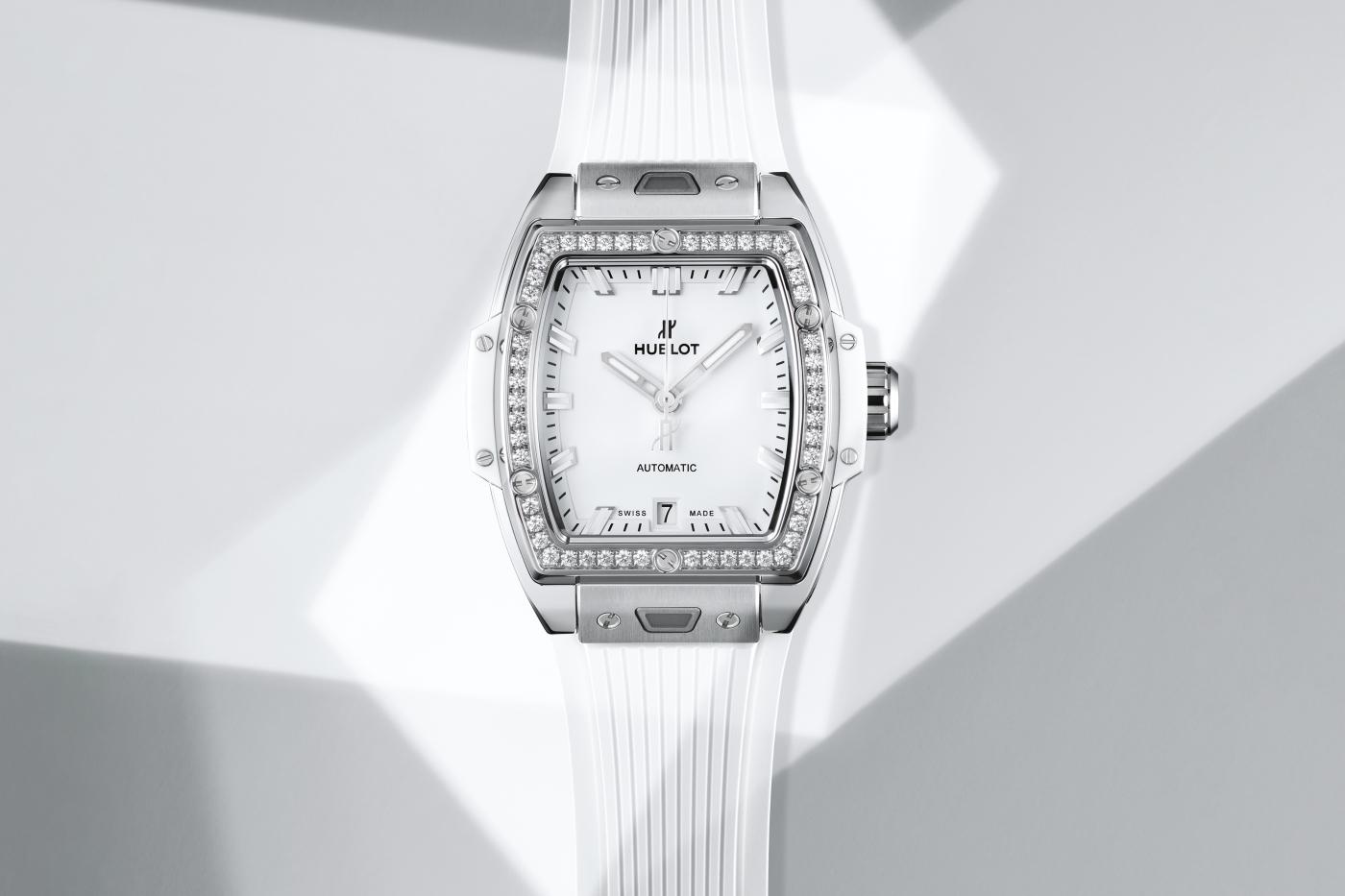 Spirit Of Big Bang Titanium White Diamonds 39 mm