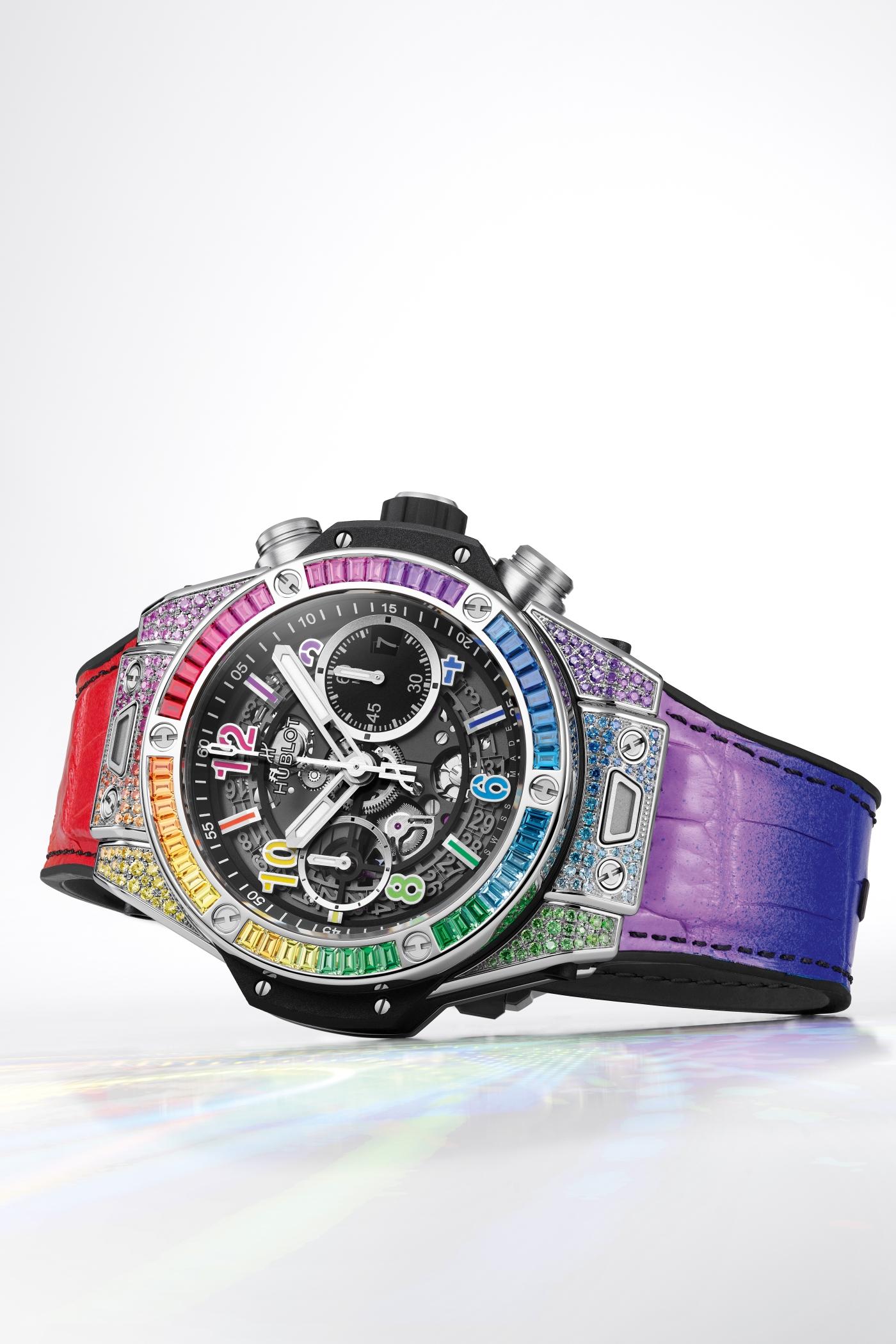 Big Bang Unico Titanium Rainbow 42 mm