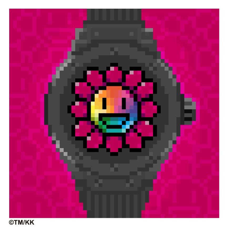 Classic Fusion Takashi Murakami Black Ceramic Rainbow 45 mm