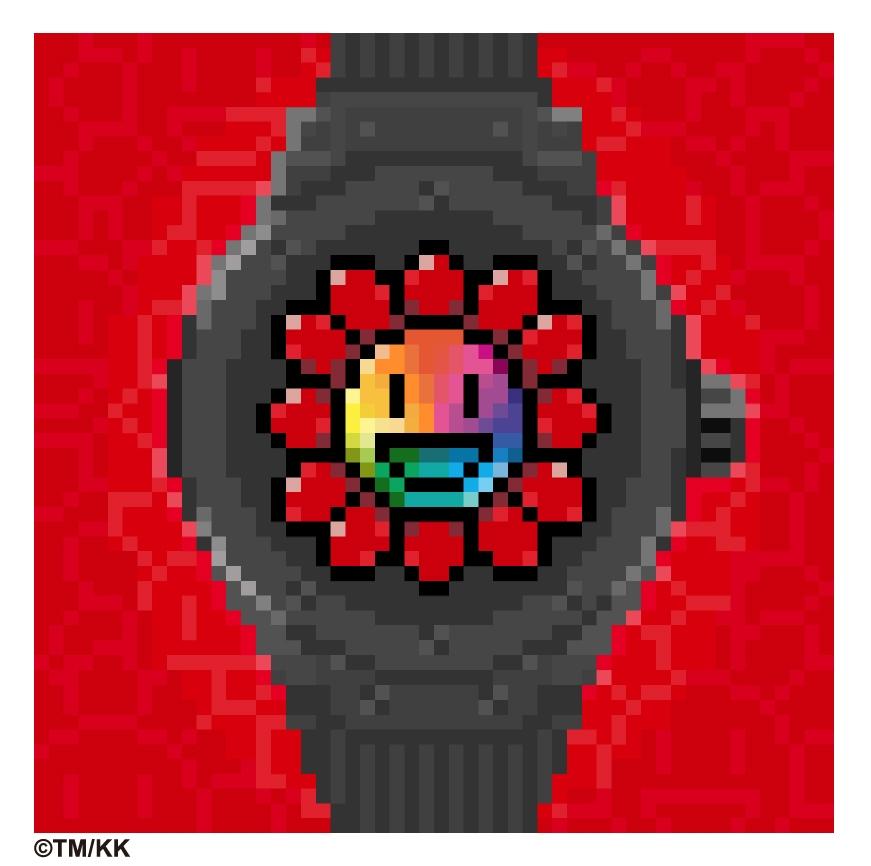 Classic Fusion Takashi Murakami Black Ceramic Rainbow 45 mm