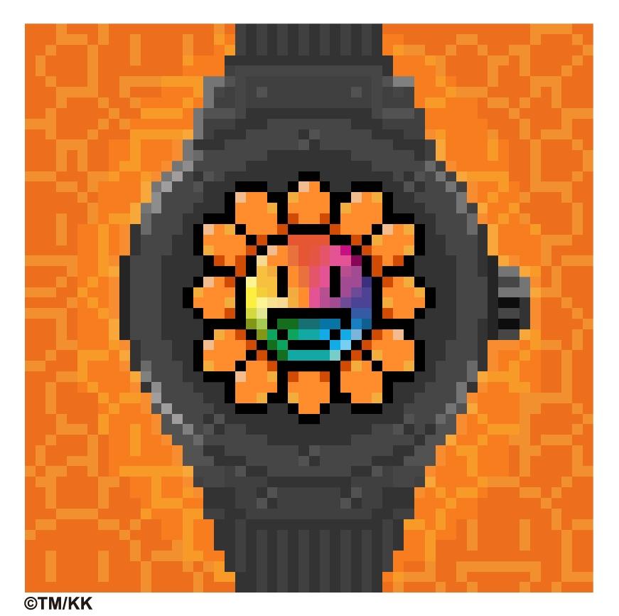 Classic Fusion Takashi Murakami Black Ceramic Rainbow 45 mm
