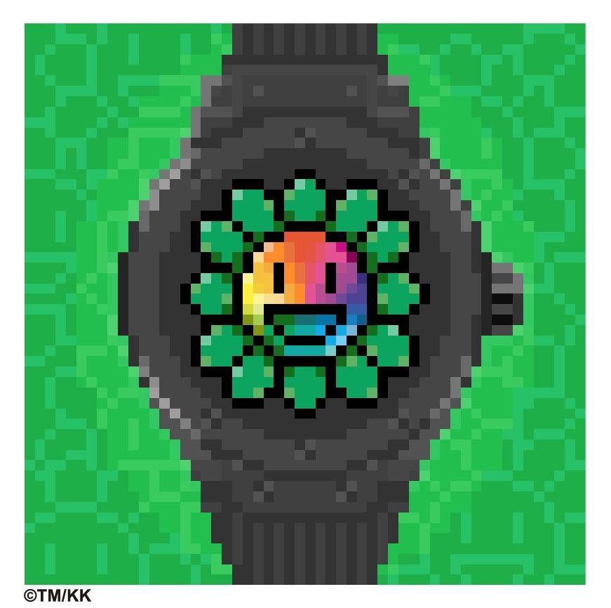 Classic Fusion Takashi Murakami Black Ceramic Rainbow 45 mm