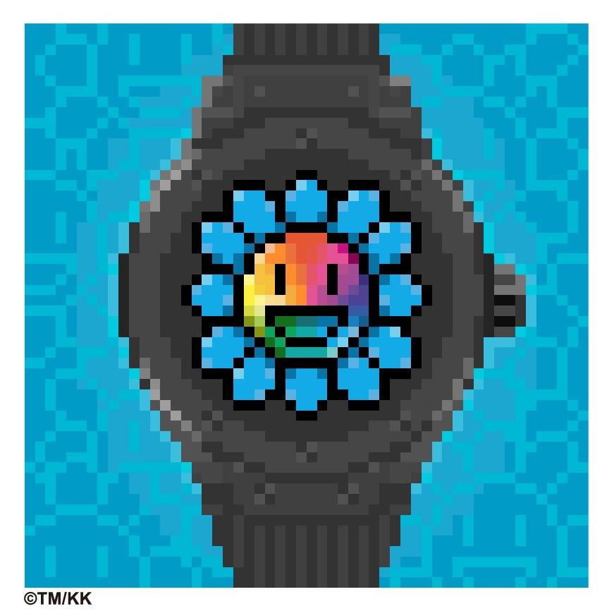 Classic Fusion Takashi Murakami Black Ceramic Rainbow 45 mm