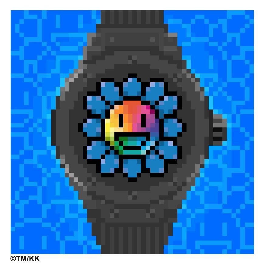 Classic Fusion Takashi Murakami Black Ceramic Rainbow 45 mm