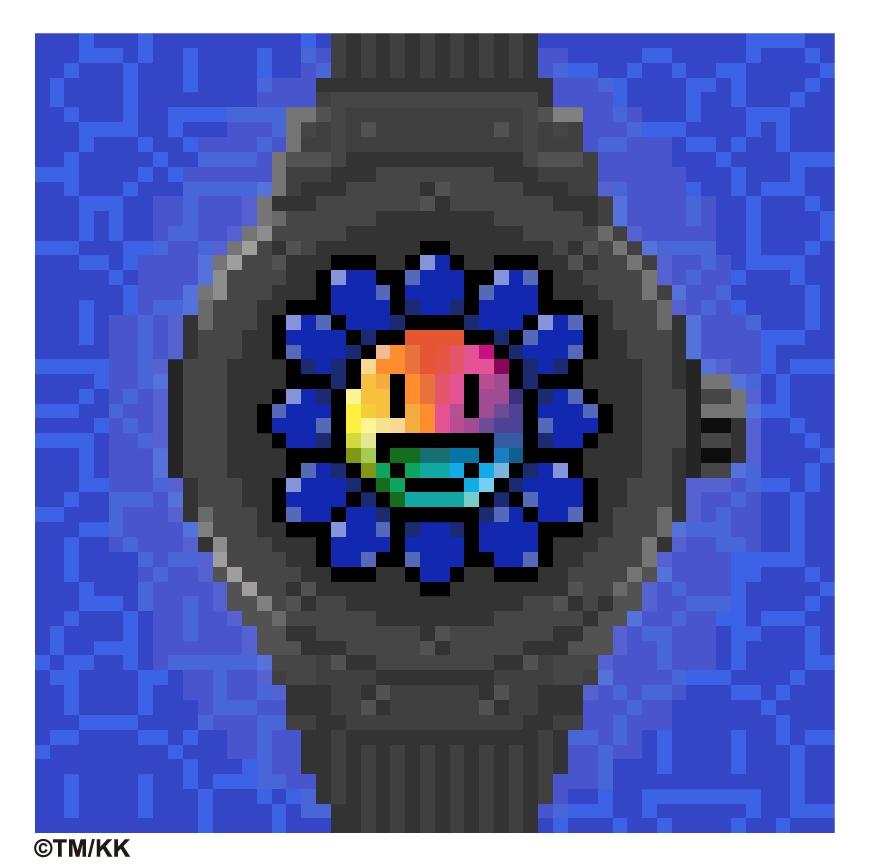 Classic Fusion Takashi Murakami Black Ceramic Rainbow 45 mm