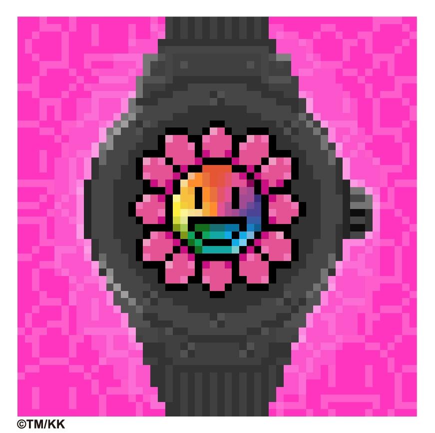 Classic Fusion Takashi Murakami Black Ceramic Rainbow 45 mm