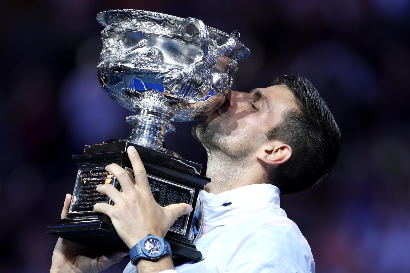 Hublot Ambassador Novak Djokovic wins his 10th Australian Open title