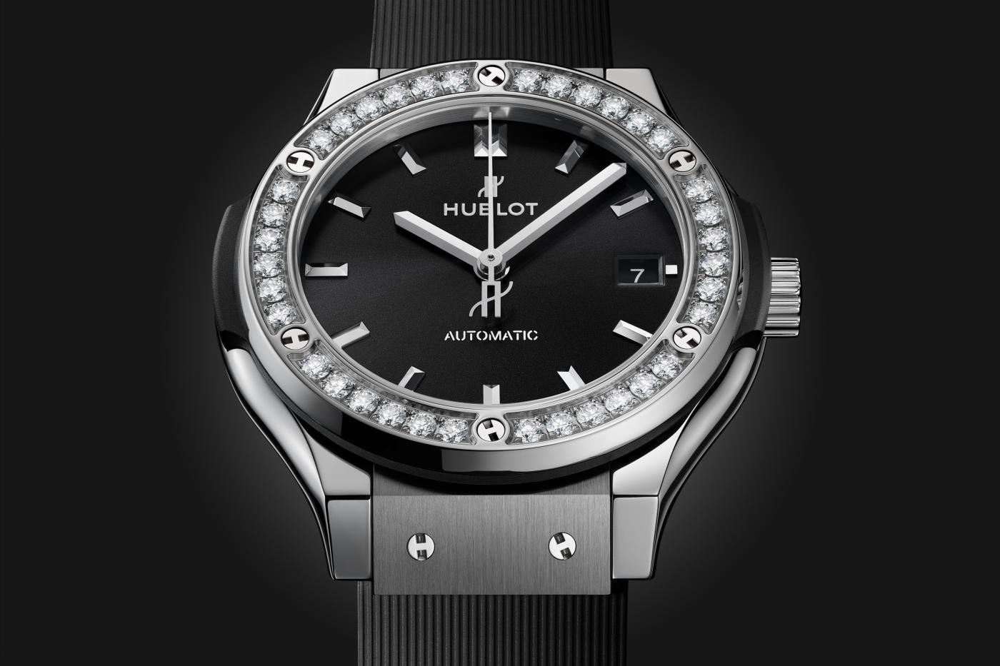 Classic Fusion Titanium Diamonds 38 mm