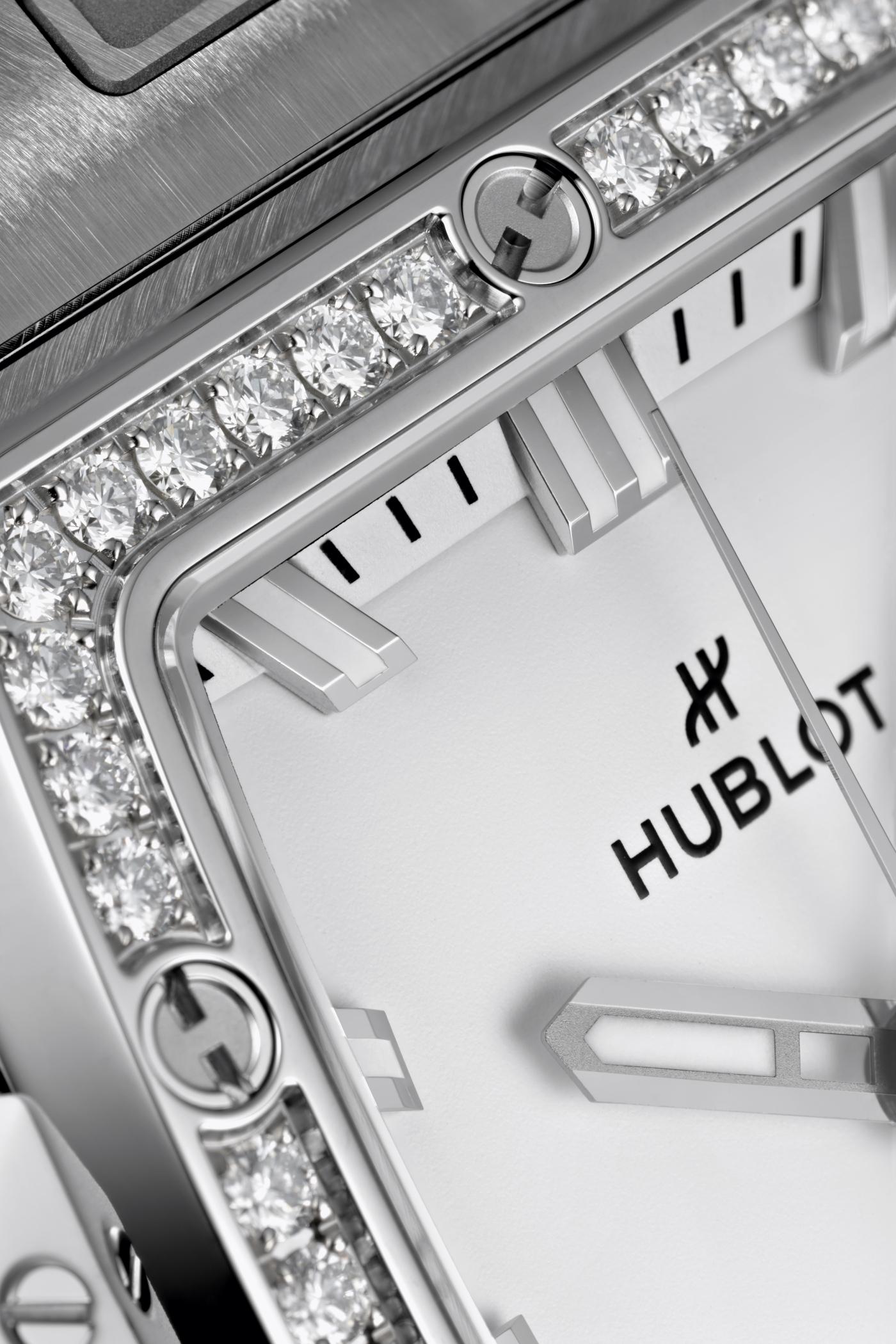 Spirit Of Big Bang Titanium White Diamonds 39 mm