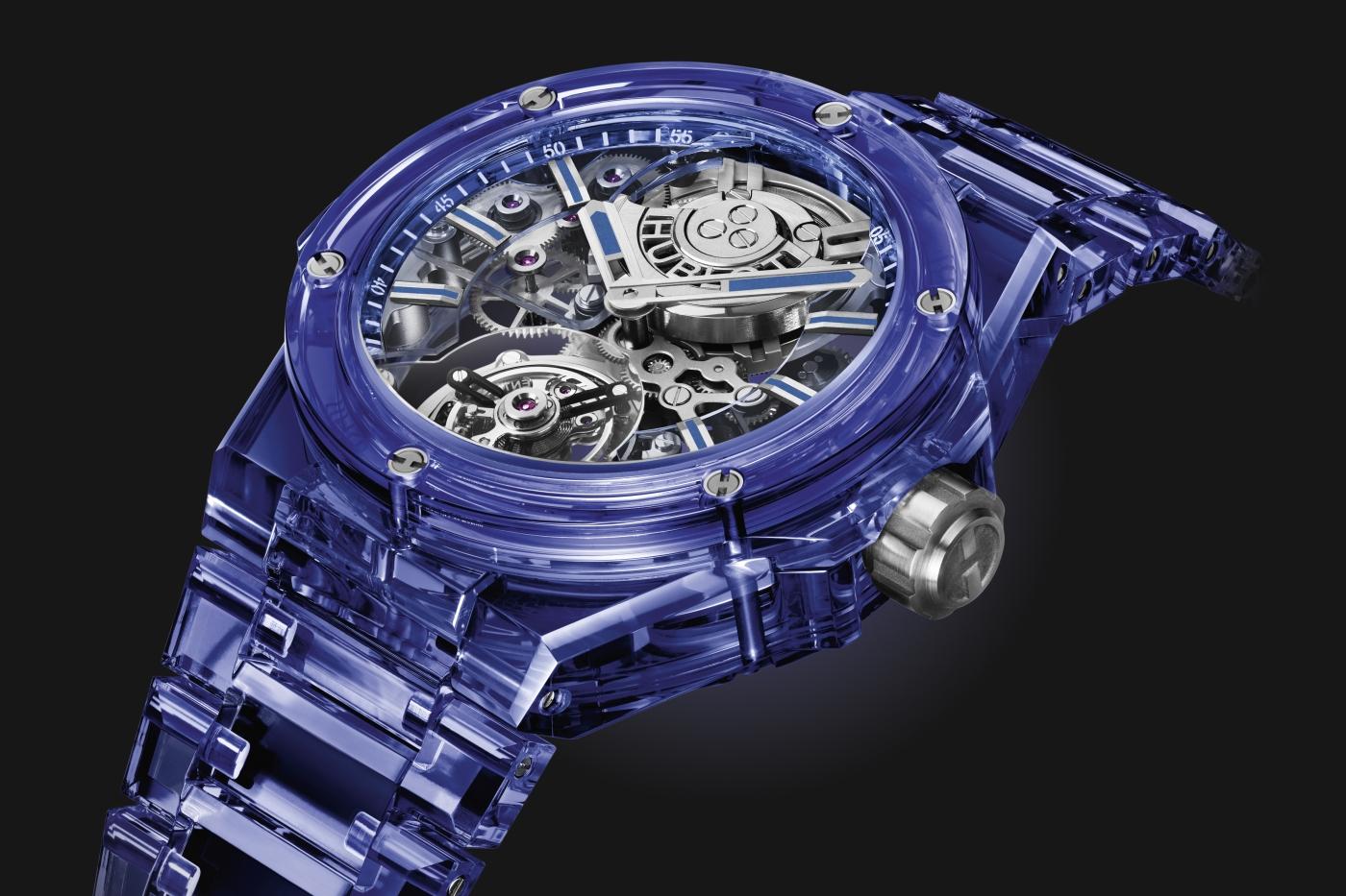 Big Bang Integrated Tourbillon Full Blue Sapphire 43 mm
