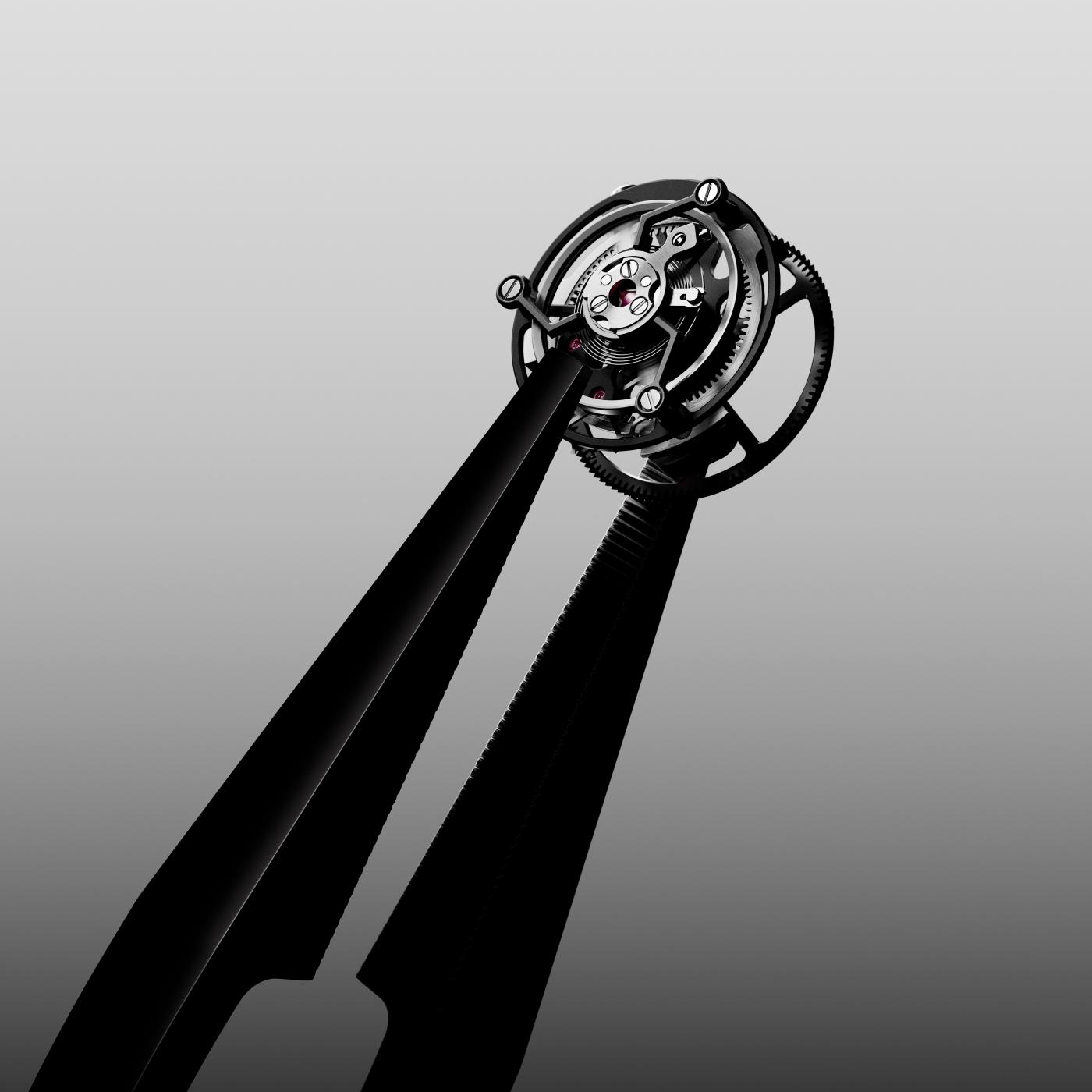 MP-13 Tourbillon focus