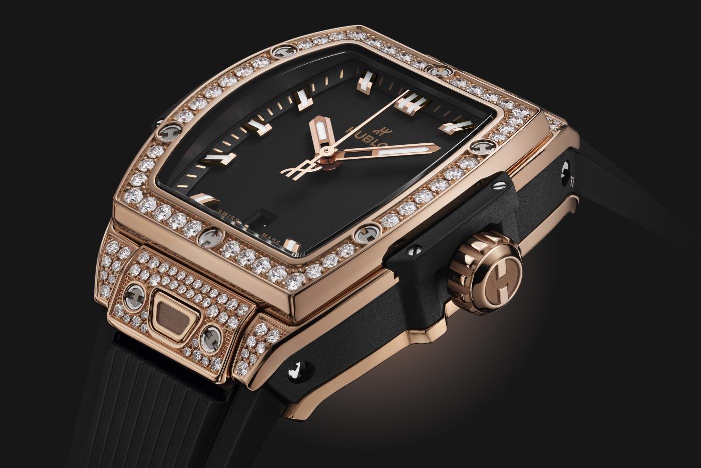 Spirit of Big Bang King Gold Pavé 32 mm