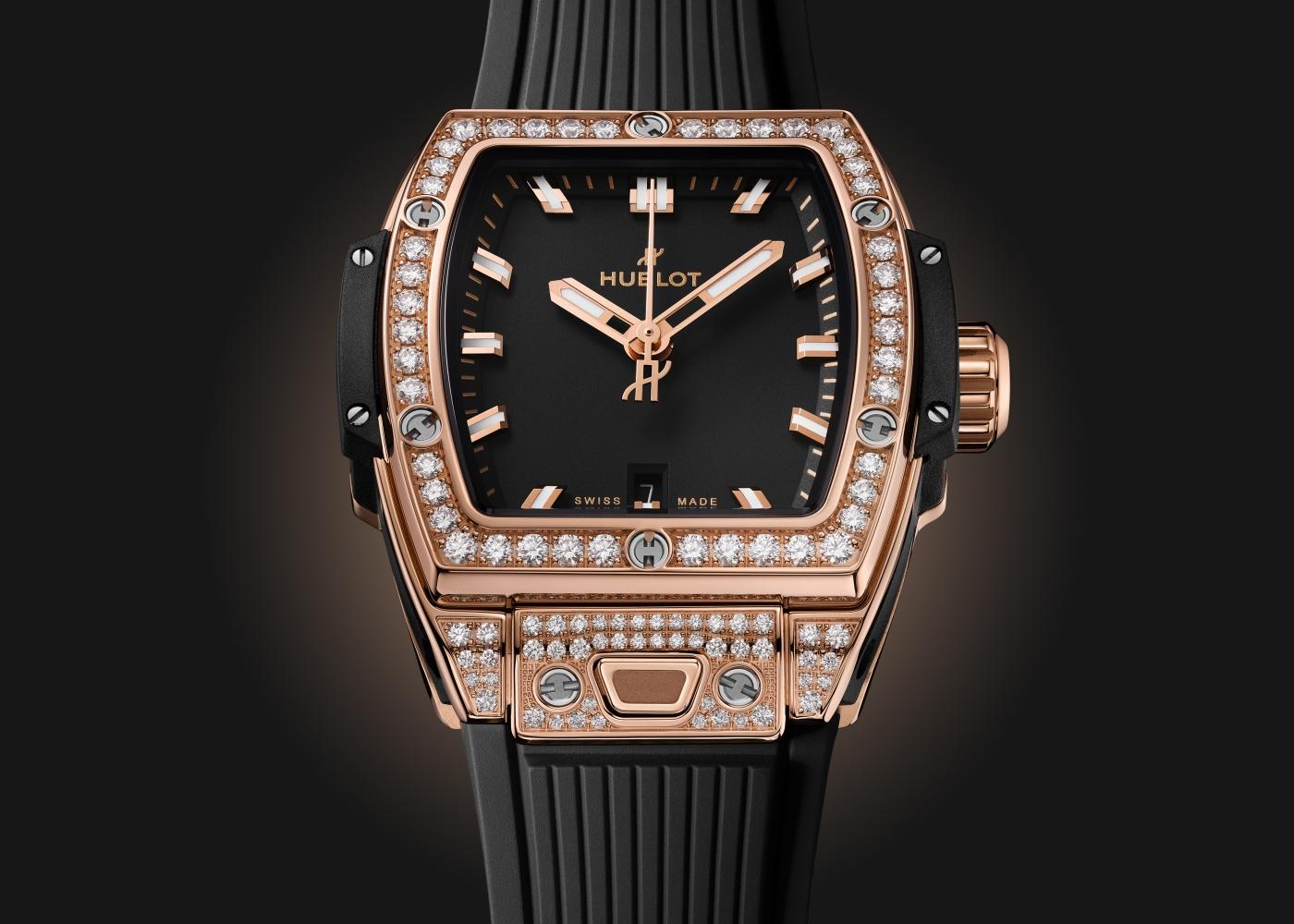 Spirit of Big Bang King Gold Pavé 32 mm