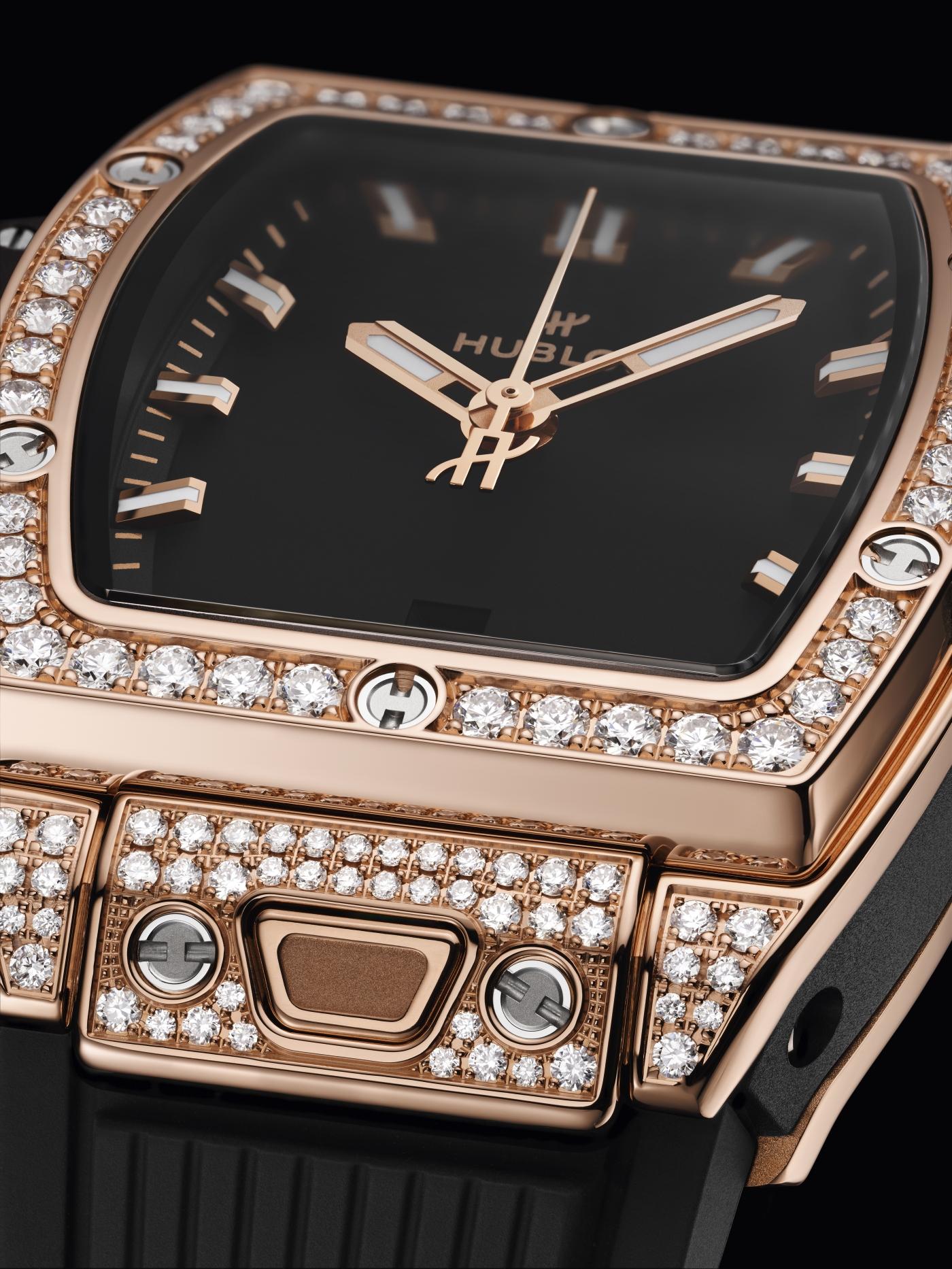 Spirit of Big Bang King Gold Pavé 32 mm