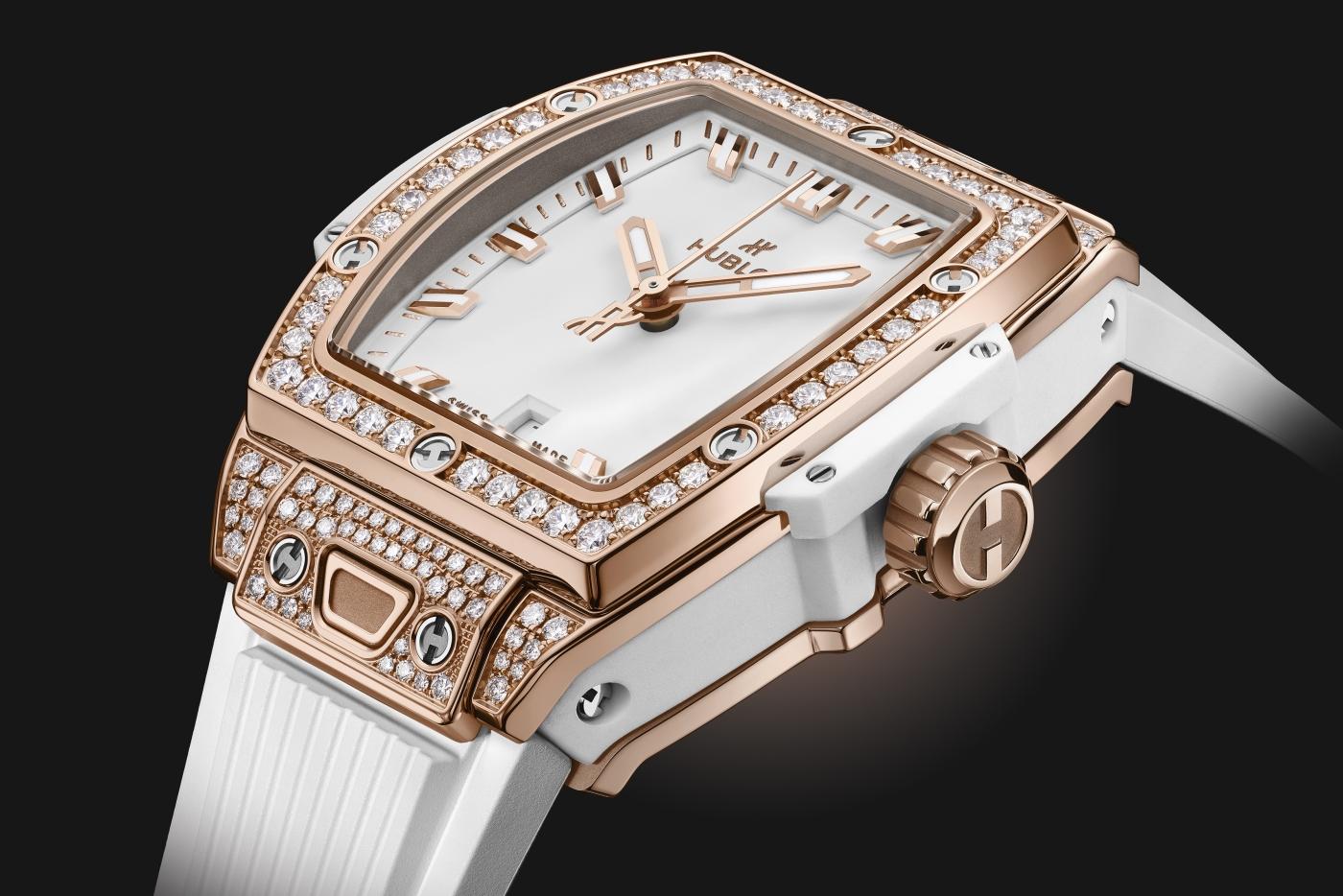 Spirit of Big Bang King Gold White Pavé 32 mm