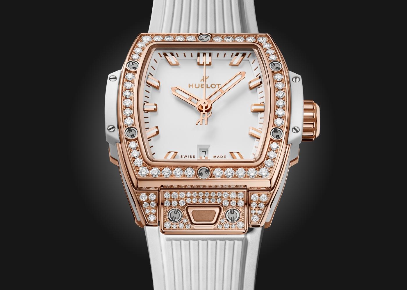 Spirit of Big Bang King Gold White Pavé 32 mm