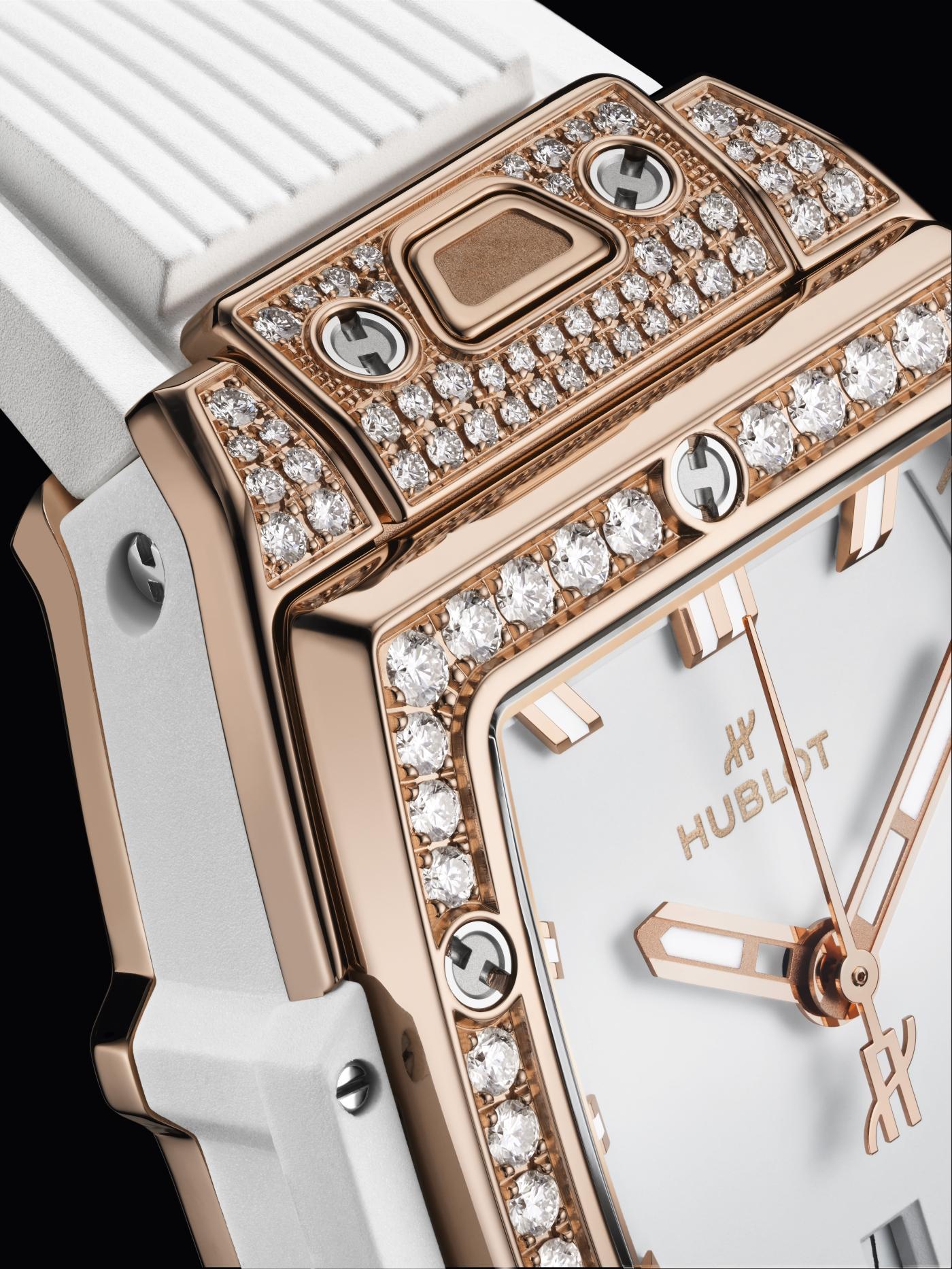 Spirit of Big Bang King Gold White Pavé 32 mm