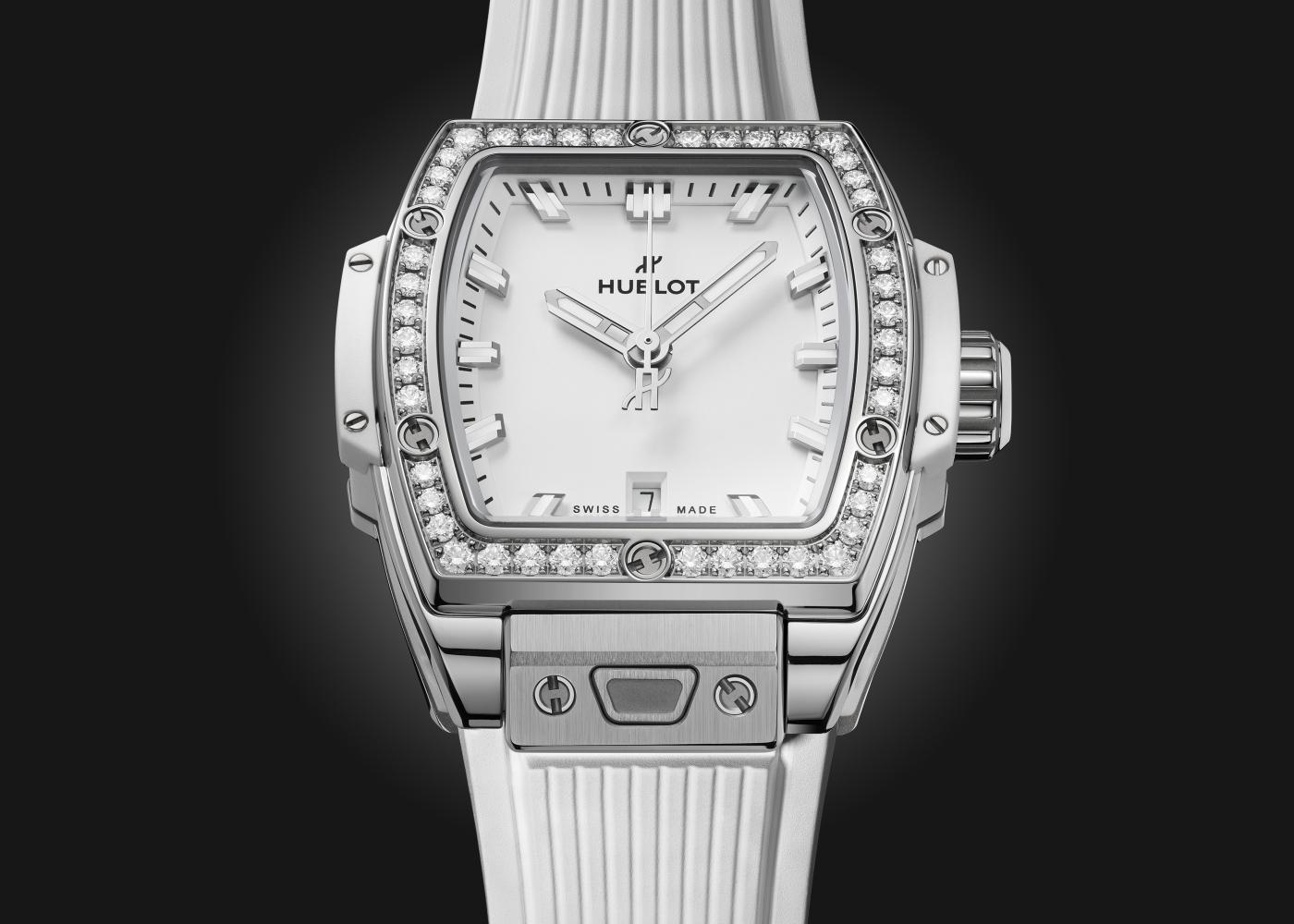 Spirit of Big Bang Steel White Diamonds 32 mm
