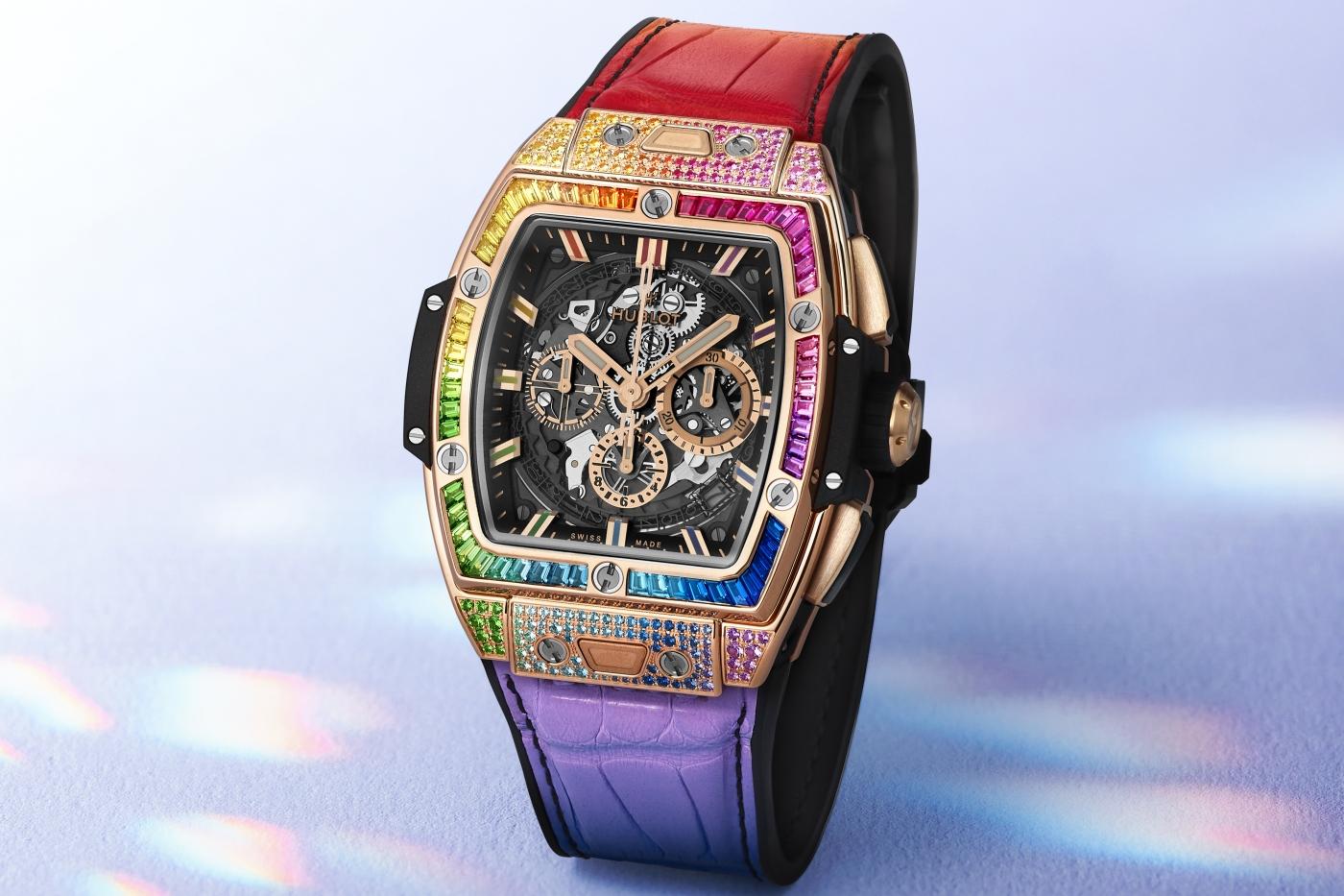 Spirit of Big Bang King Gold Rainbow 42 mm