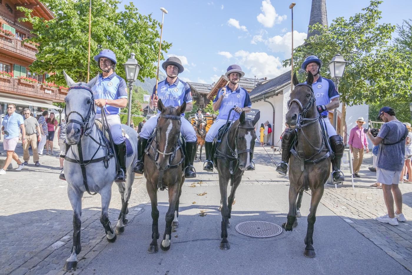 Hublot Polo gold Cup Gstaad 2023