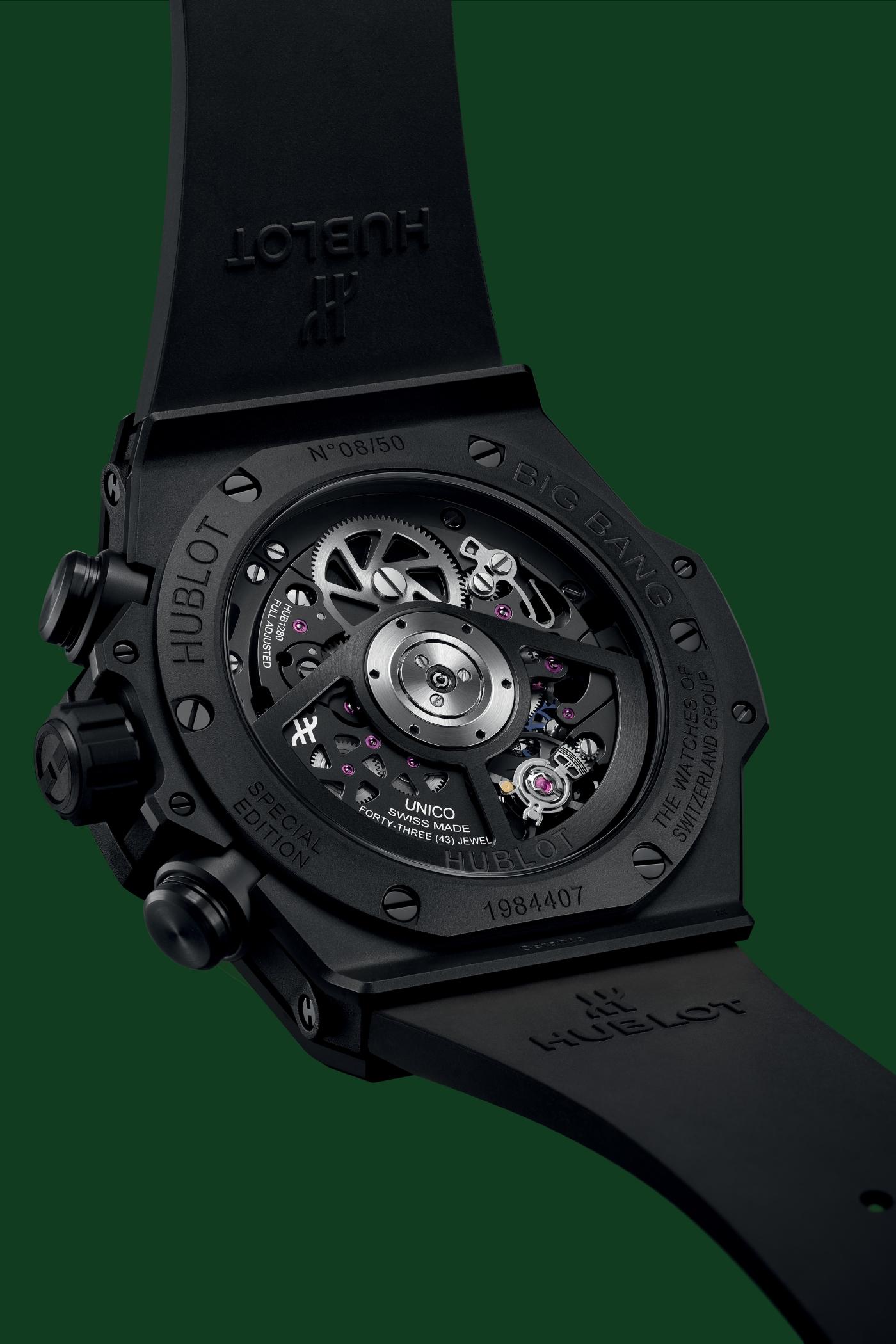 Big Bang Unico All Black Green