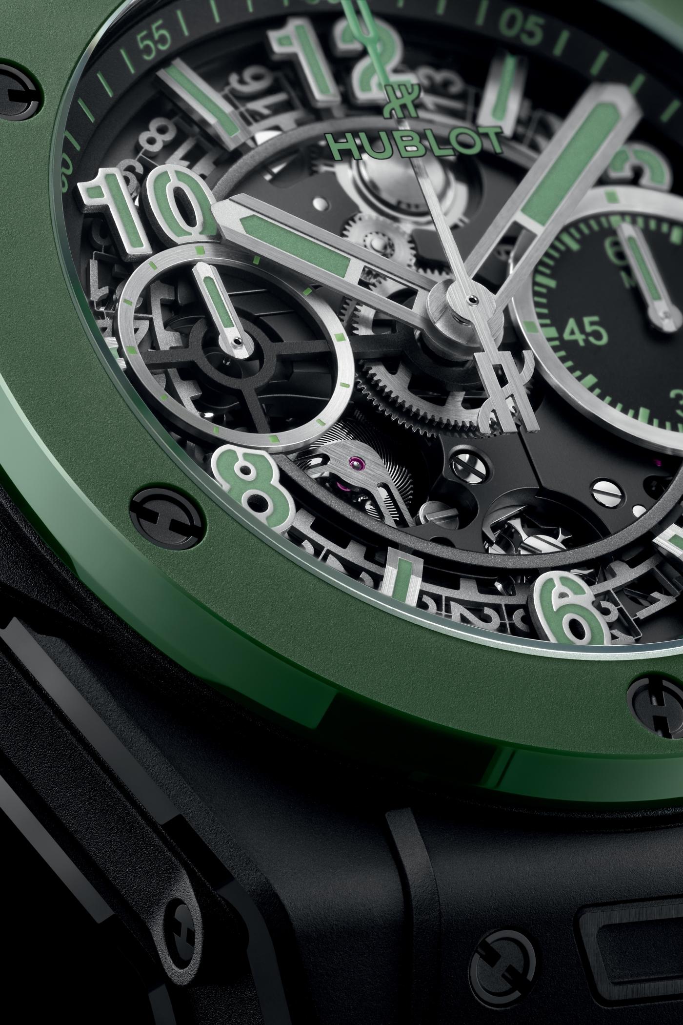 Big Bang Unico All Black Green