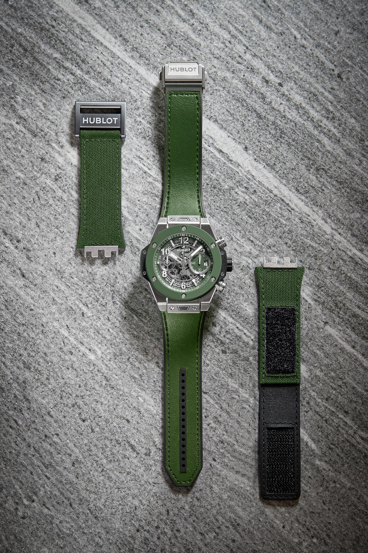 Big Bang Unico Titanium Green Ceramic Mexico