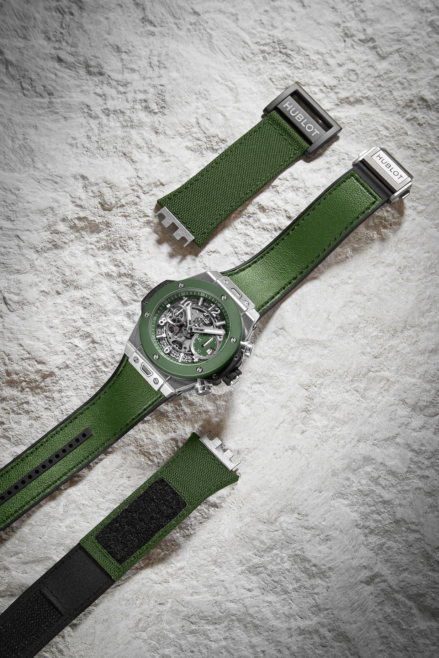 Big Bang Unico Titanium Green Ceramic Mexico