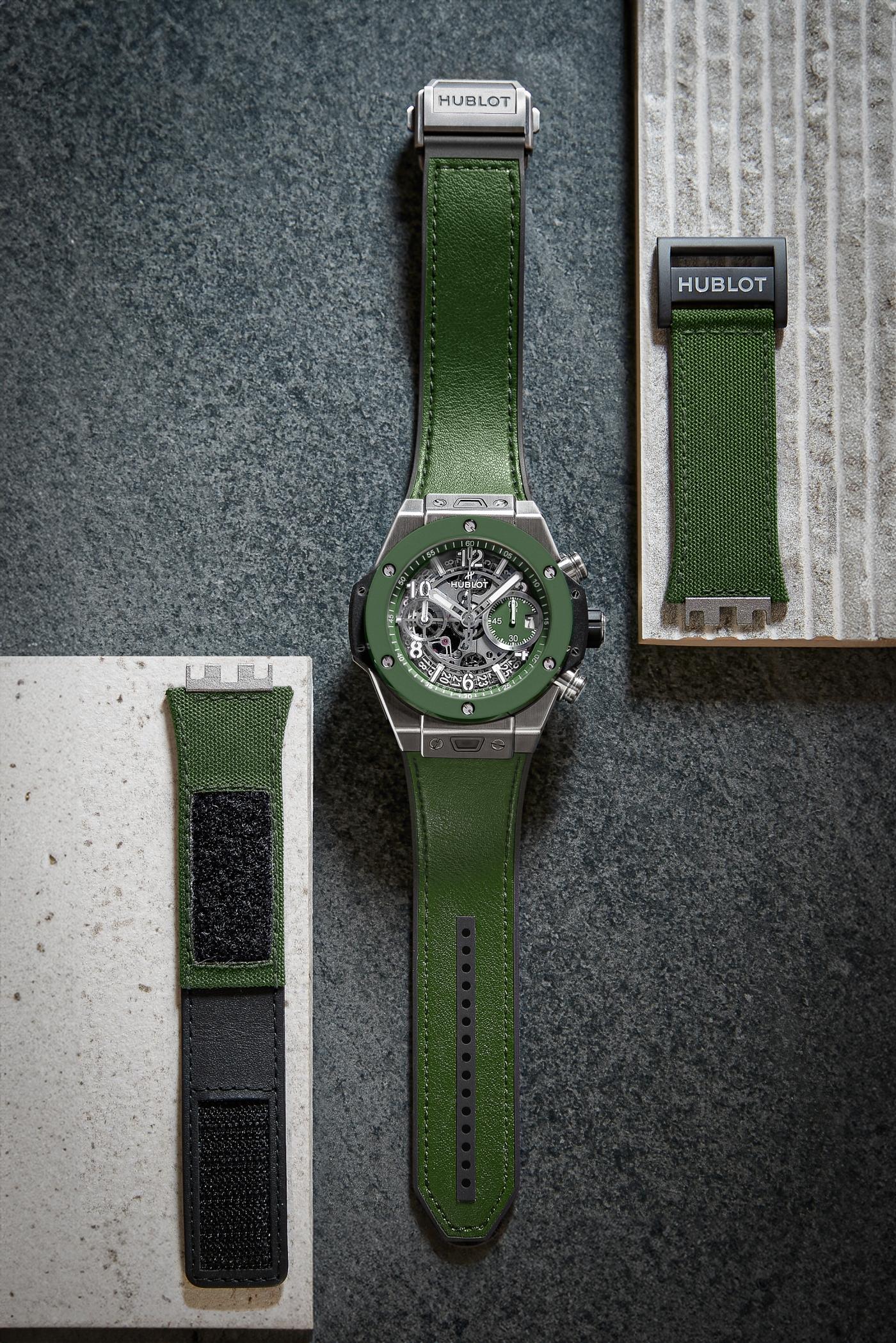 Big Bang Unico Titanium Green Ceramic Mexico