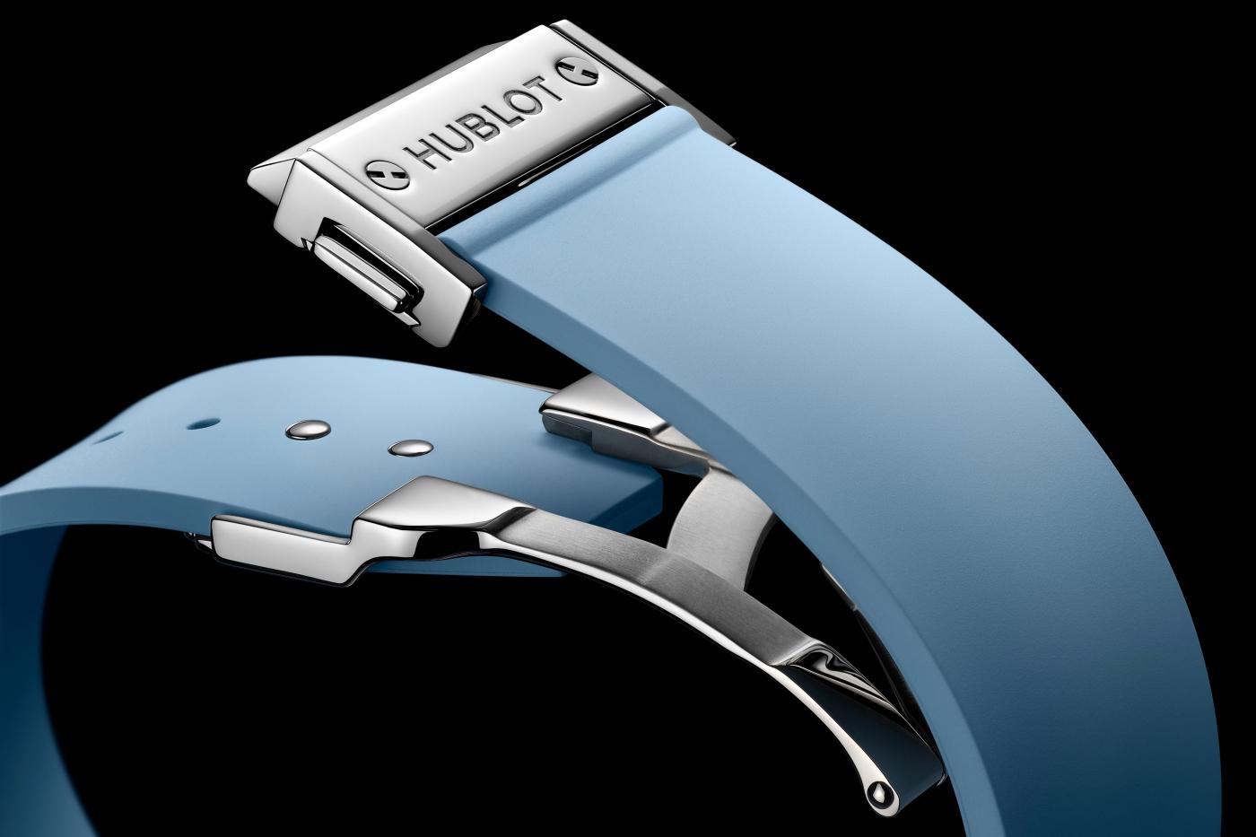 Hublot Classic Fusion Tourbillon Orlinski Sky Blue Strap