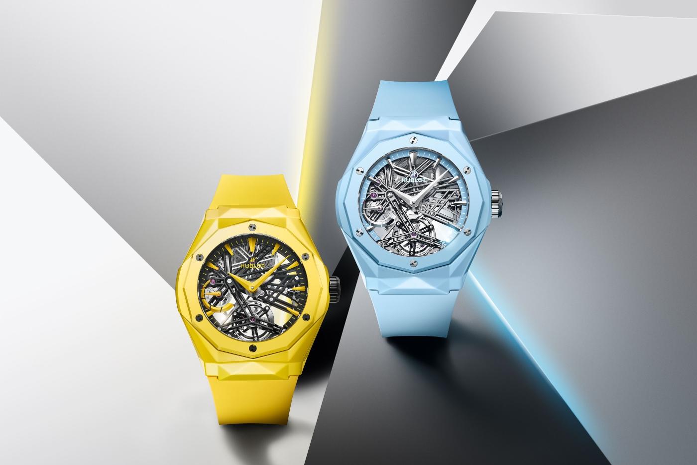 Classic fusion Tourbillon Orlinski Yellow Magic & Sky Bue