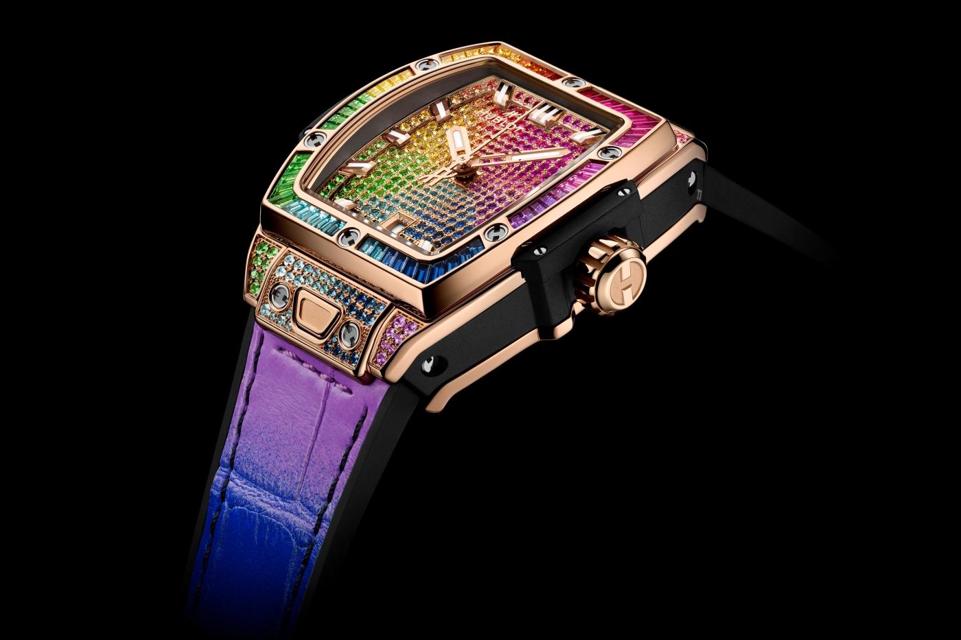 Hublot Spirit of Big Bang King Gold Rainbow PR Shot