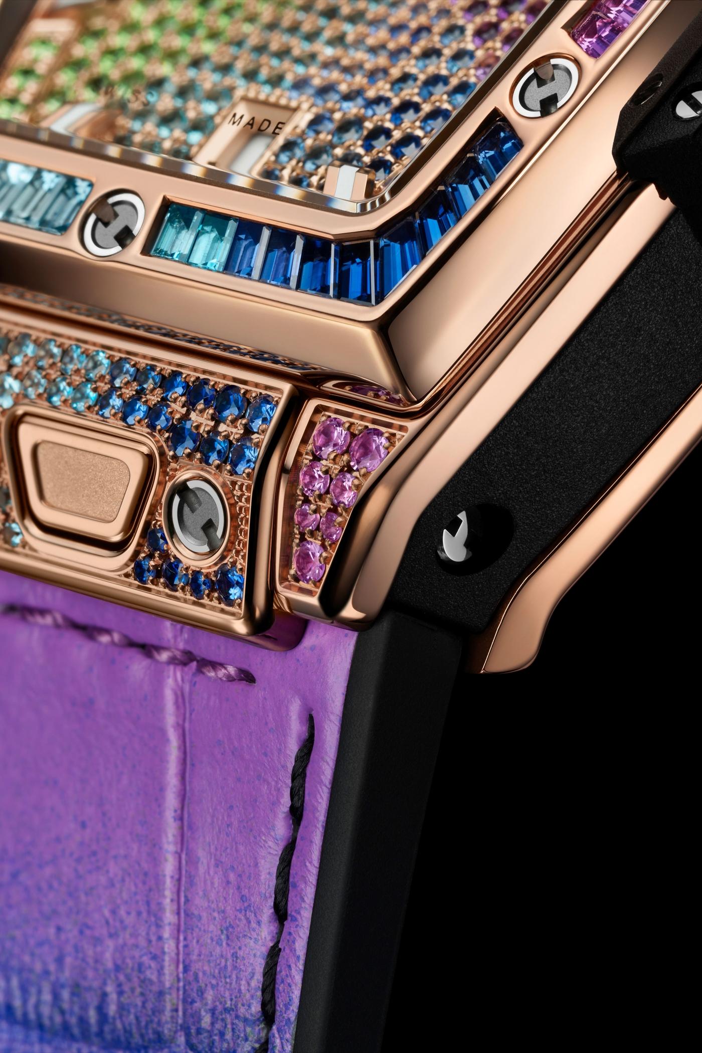 Hublot Spirit of Big Bang King Gold Rainbow Close Up