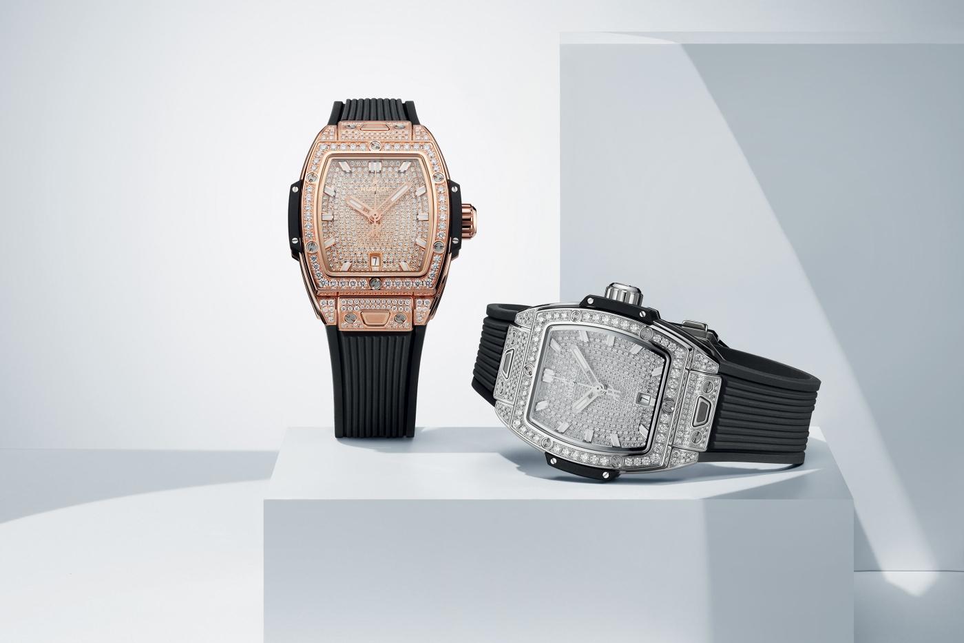 Hublot Spirit of Big Bang King Gold & Steel Full Pave